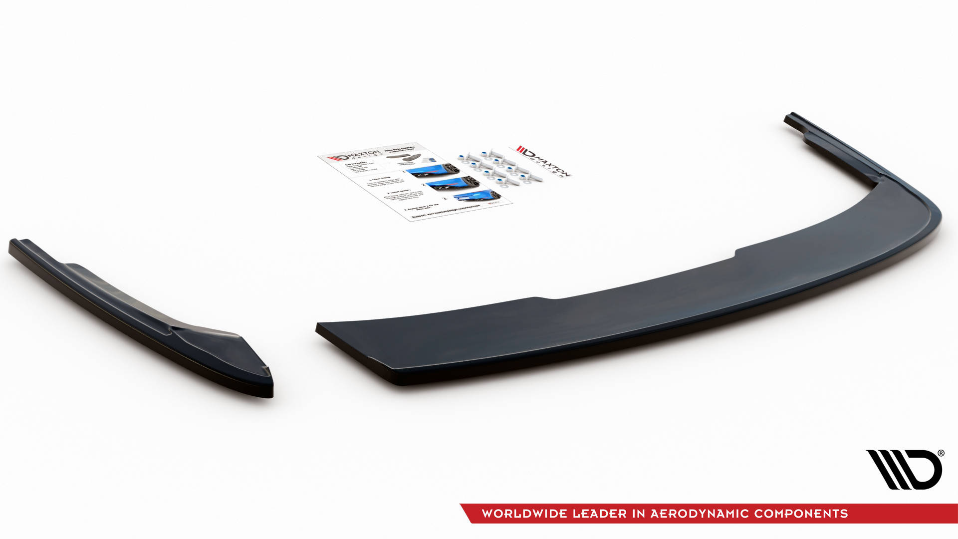 Rear Side Splitters Audi A4 B9 - 5