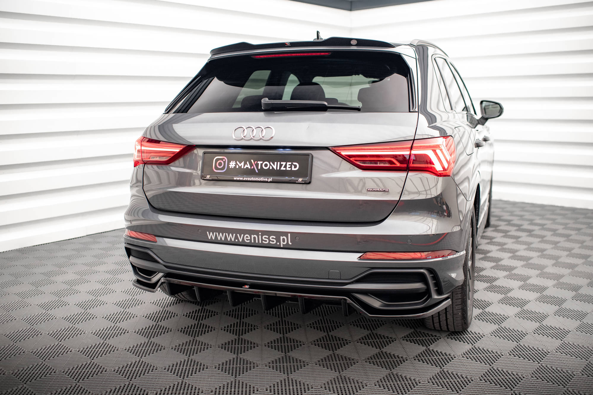 Spoiler CAP Audi Q3 S-Line F3 - 3