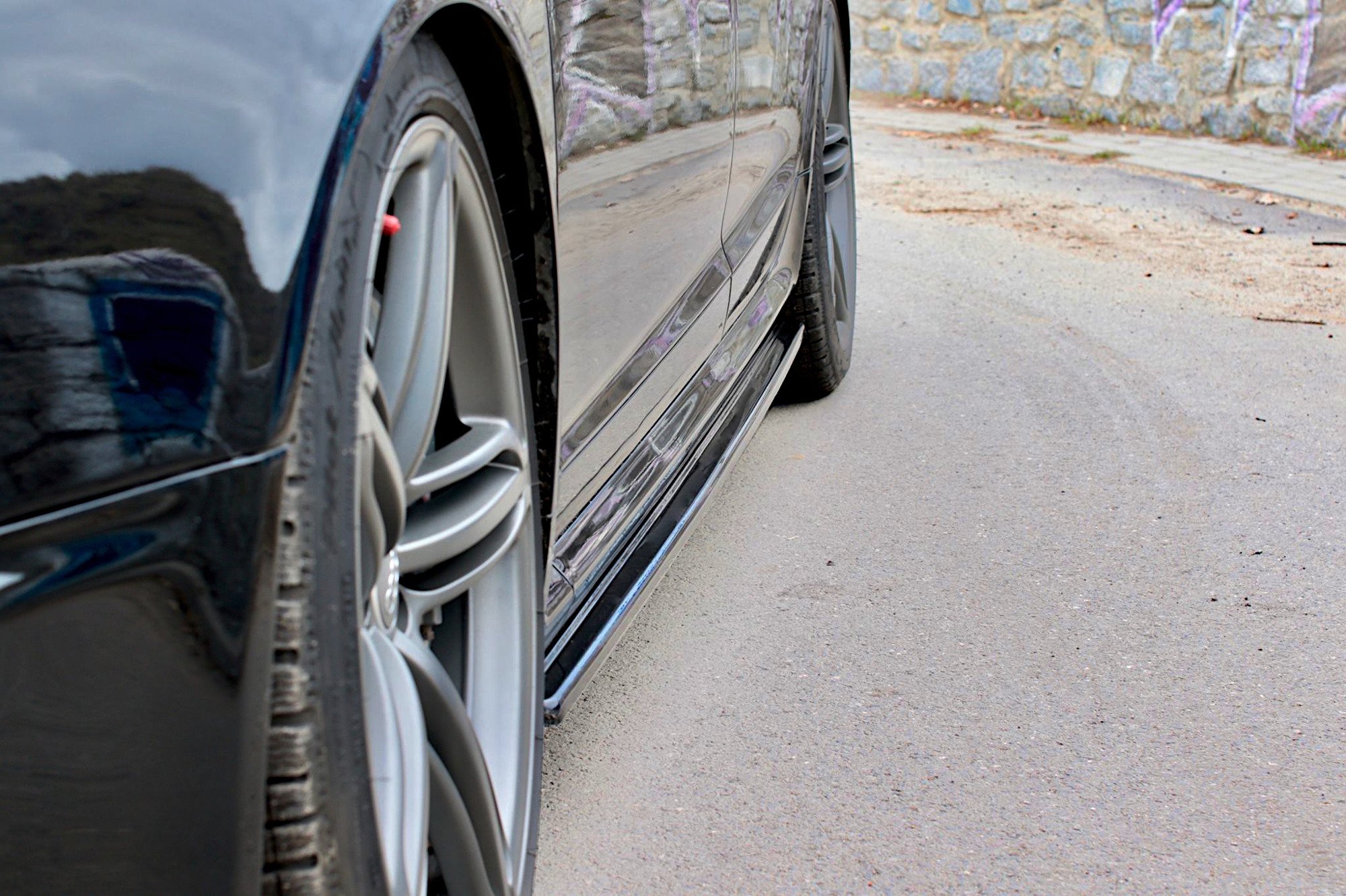 Side Skirts Diffusers Audi RS6 C6 - 4