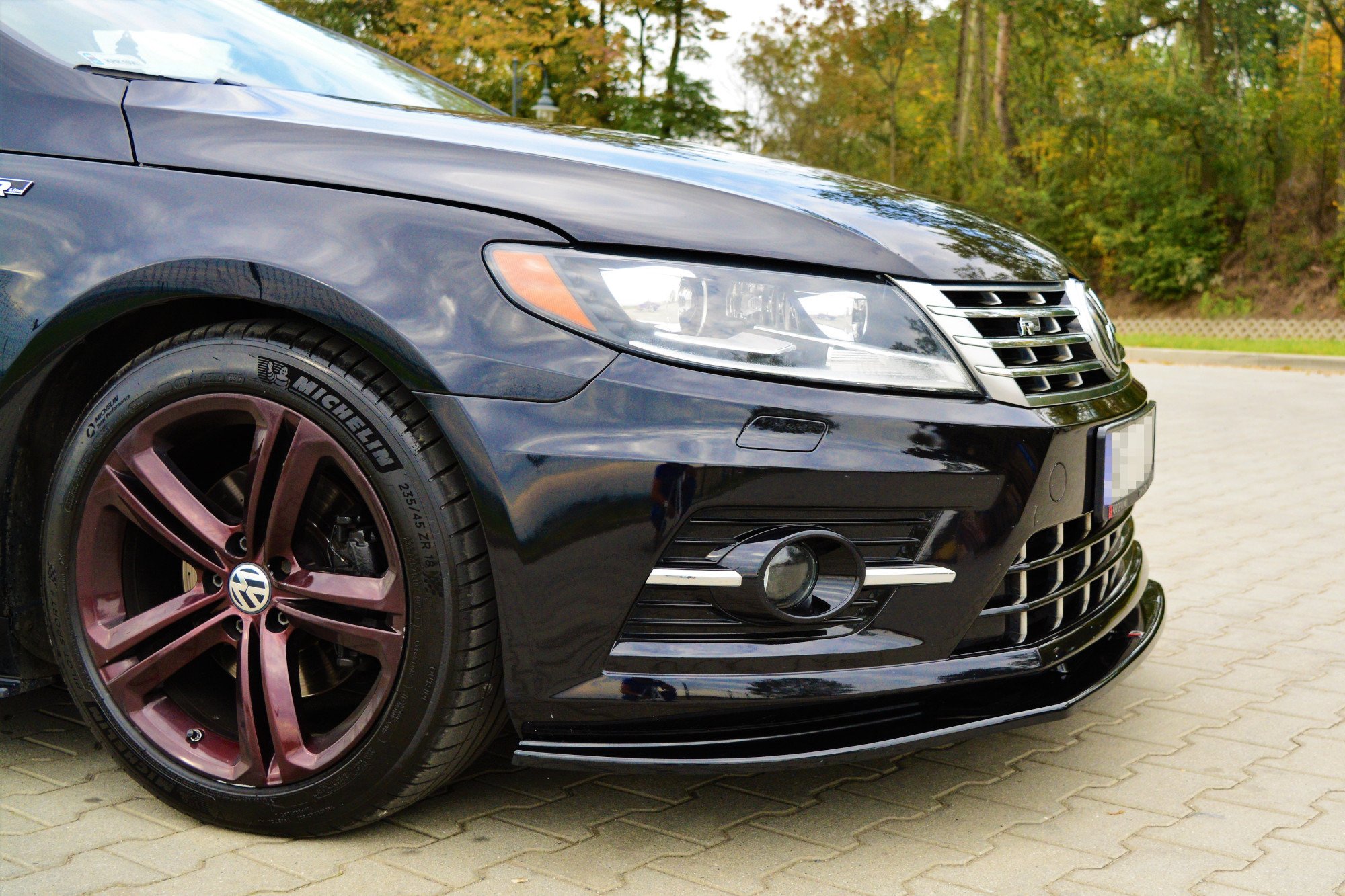 Front Splitter Volkswagen CC R-line (2012-2017) - 2
