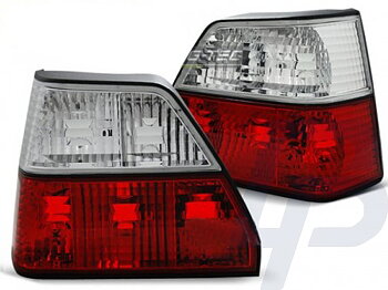 TAILLIGHTS VW GOLF 2 08.83-08.91 RED WHITE