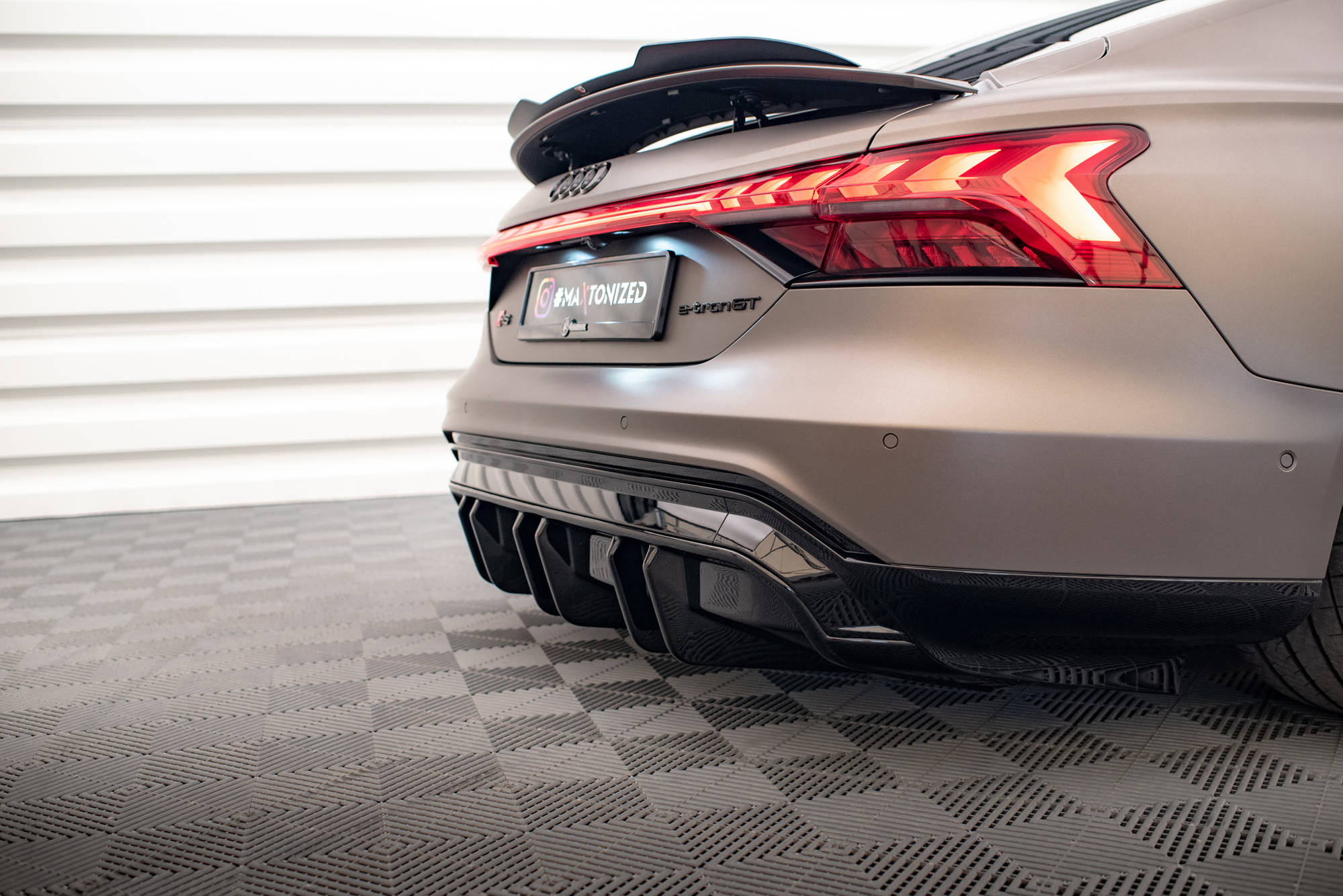 Rear Valance Audi e-Tron GT / RS GT Mk1 - 6