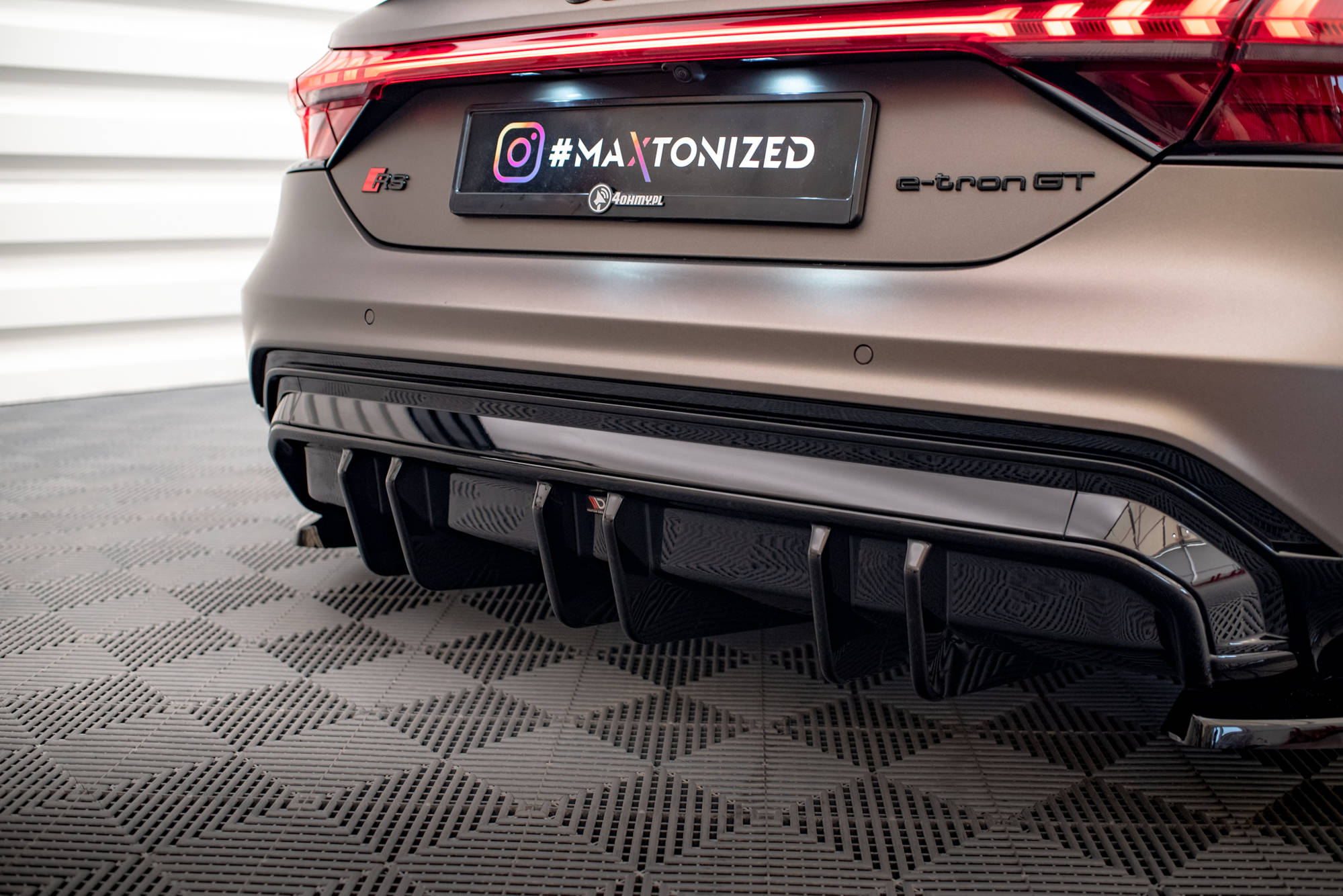 Rear Valance Audi e-Tron GT / RS GT Mk1 - 8