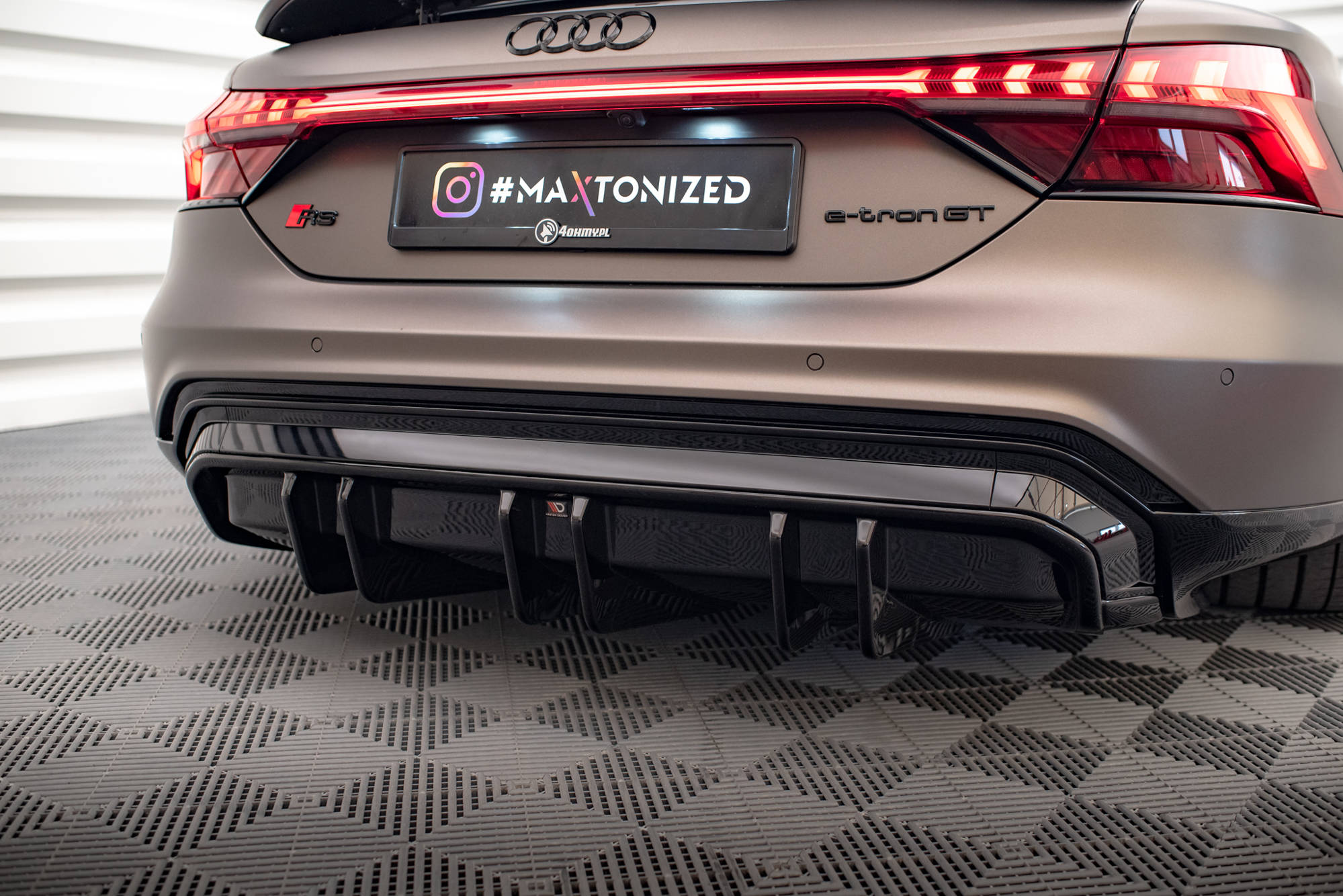 Rear Valance Audi e-Tron GT / RS GT Mk1 - 4