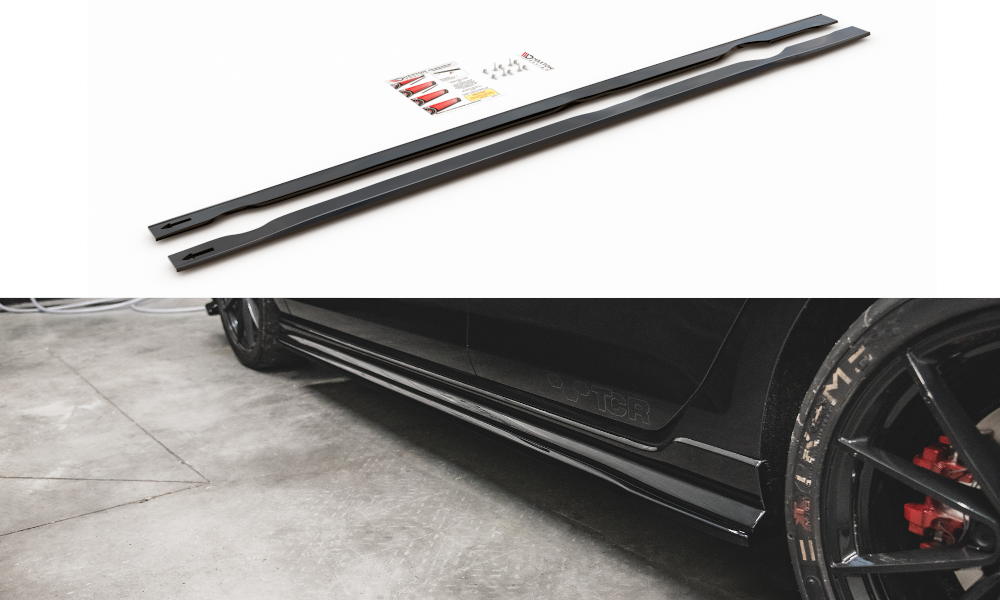 Side Skirts Splitters VW Golf MK7.5 GTI TCR (2019)
