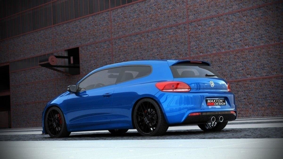 Rear Valance VW Scirocco III  R With 2 Exhaust Holes - 3