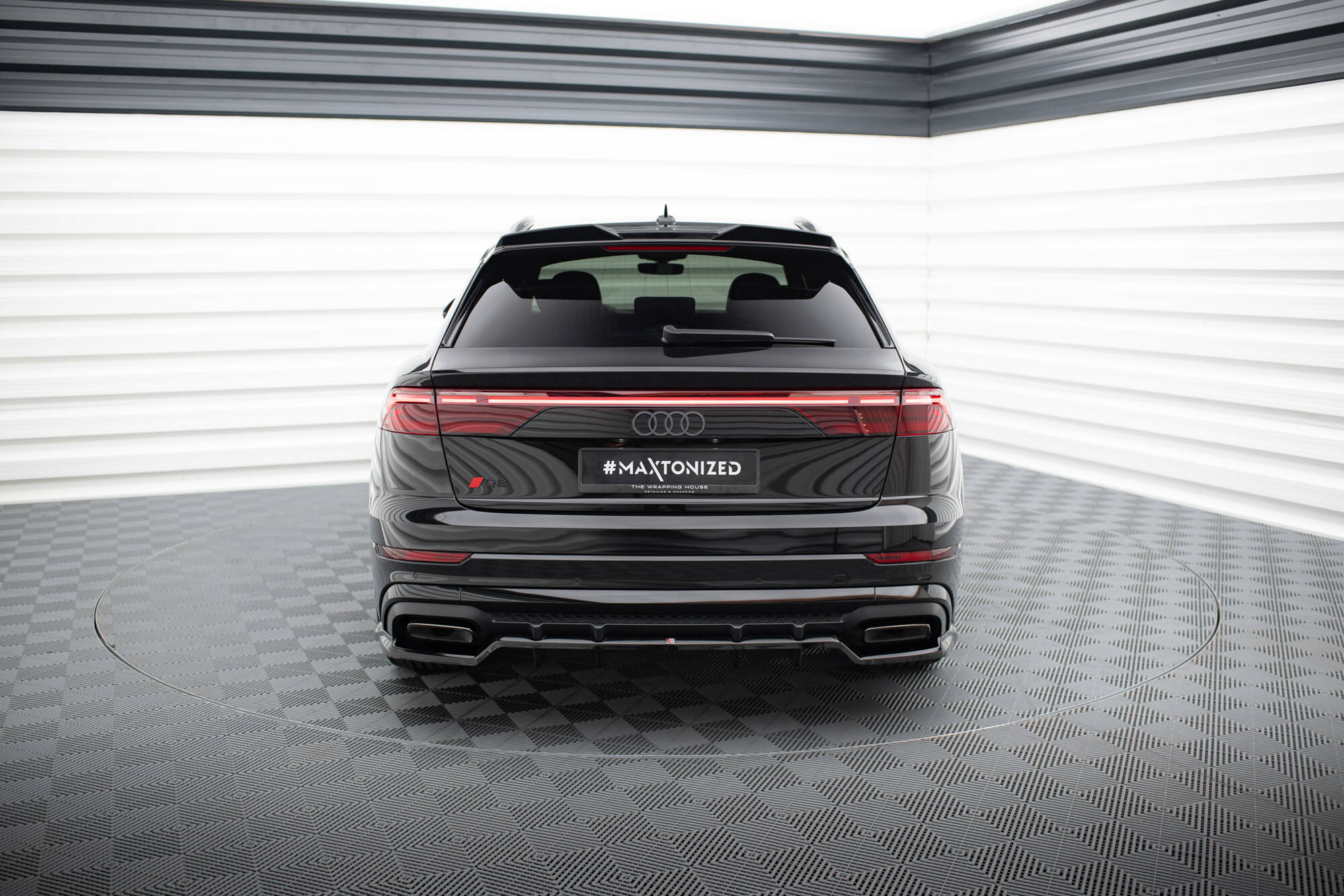 Upper Spoiler CAP 3D Audi Q8 / SQ8 / Q8 S-Line Mk1 - 3