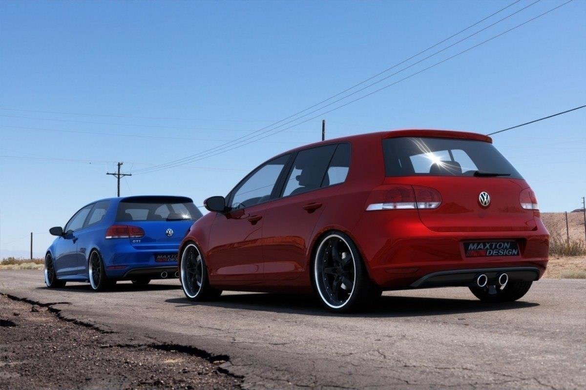 Rear Valance VW Golf V R32 Look For VW Golf VI (2008-2012)