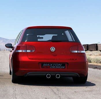 Rear Valance VW Golf V R32 Look For VW Golf VI (2008-2012)