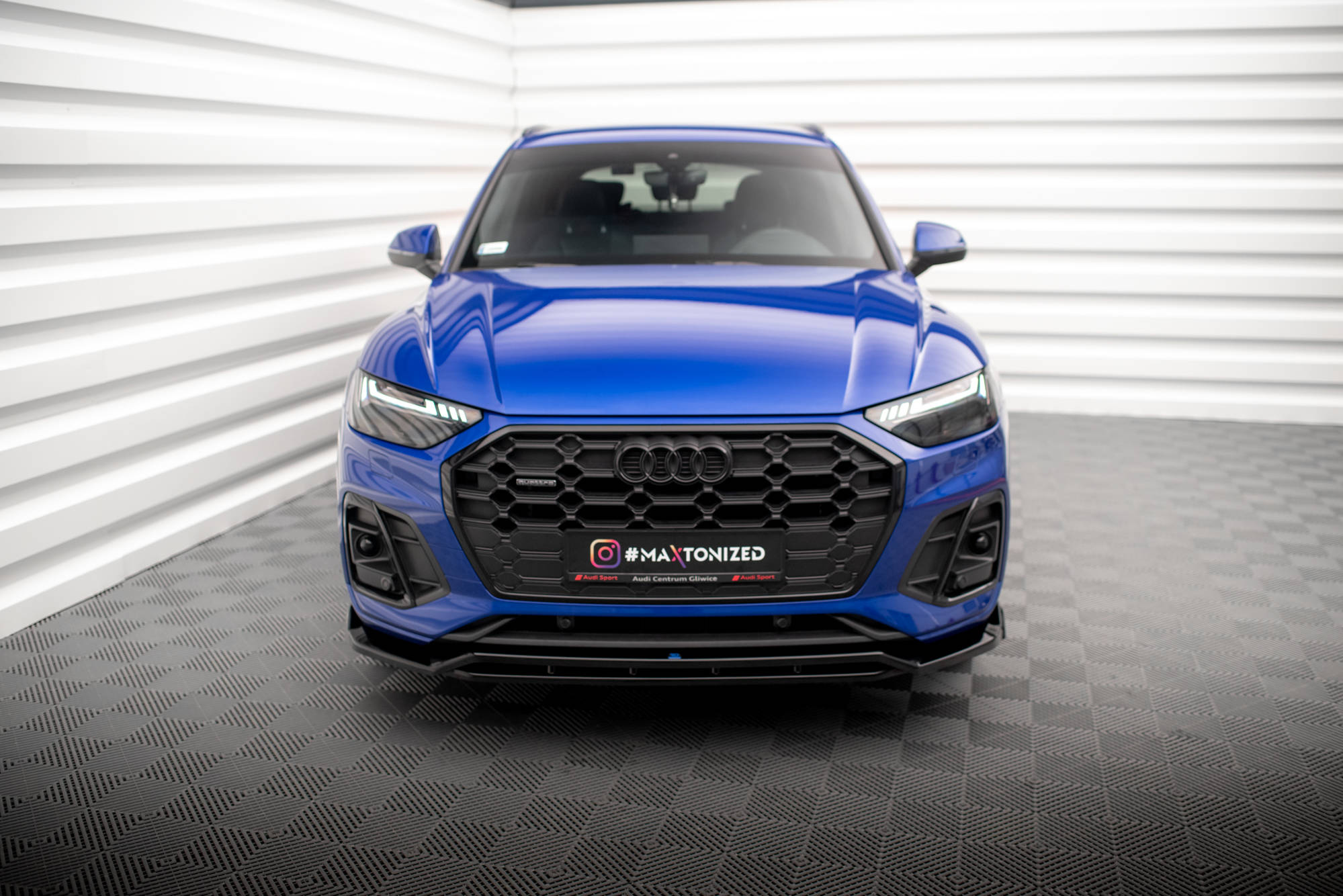 Front Splitter V.1 Audi SQ5 / Q5 S-Line SUV / Sportback Mk2 Facelift - 2