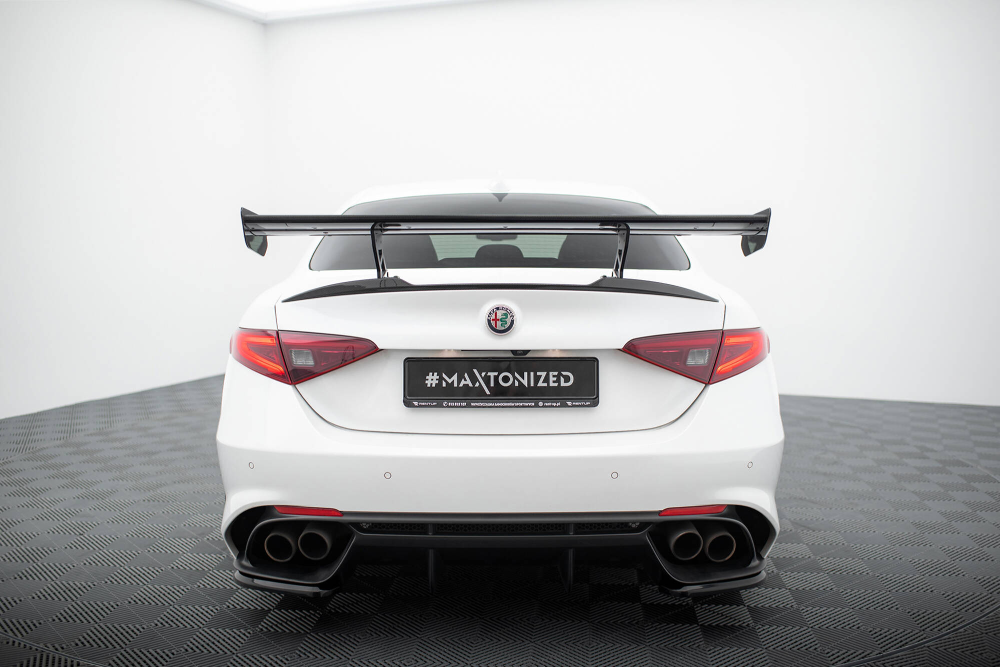 CARBON SPOILER SUITABLE FOR ALFA ROMEO GIULIA QUADRIFOGLIO – MAXTON DESIGN - 3