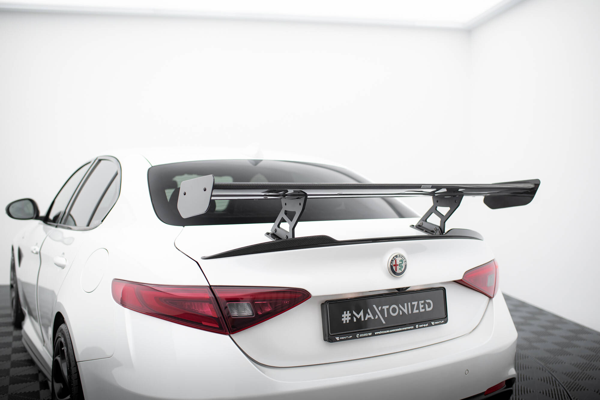 CARBON SPOILER SUITABLE FOR ALFA ROMEO GIULIA QUADRIFOGLIO – MAXTON DESIGN - 16