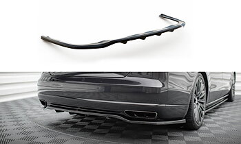 Central Rear Splitter (Vertical Bars) Audi A8 D4 Facelift