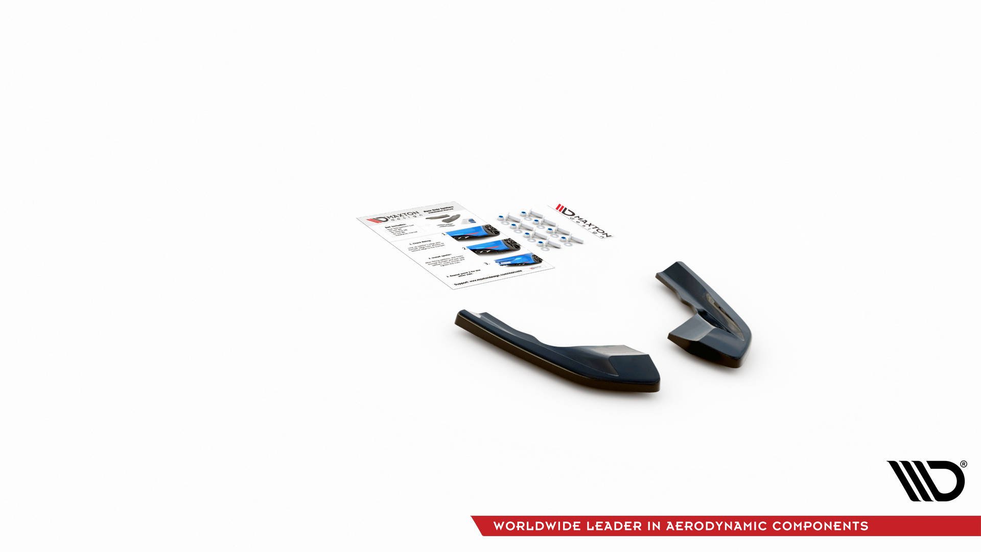 Rear Side Splitters V.1 VW Golf R MK8 (2020-) - 6