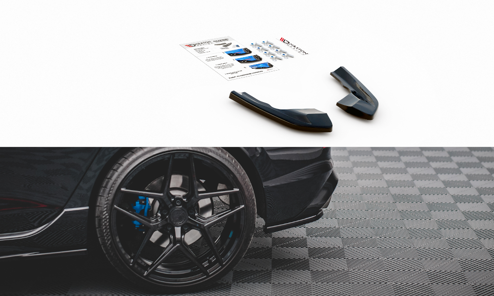 Rear Side Splitters V.1 VW Golf R MK8 (2020-)