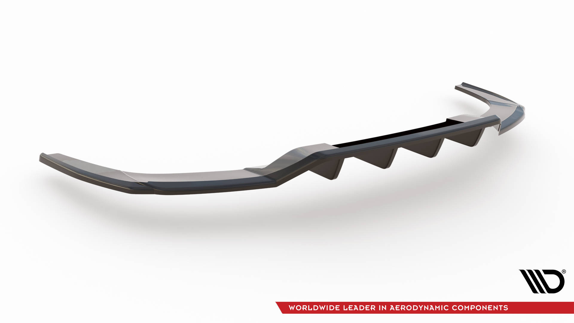 Central Rear Splitter (Vertical Bars) Audi A3 S-Line Sedan 8Y - 6