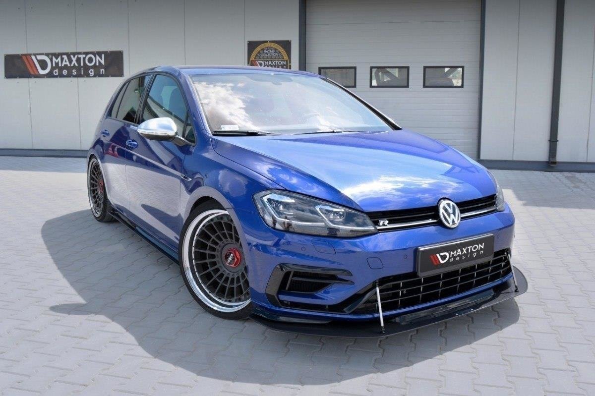 Racing Side Skirts Diffusers VW Golf 7 R / R-Line Facelift - 4