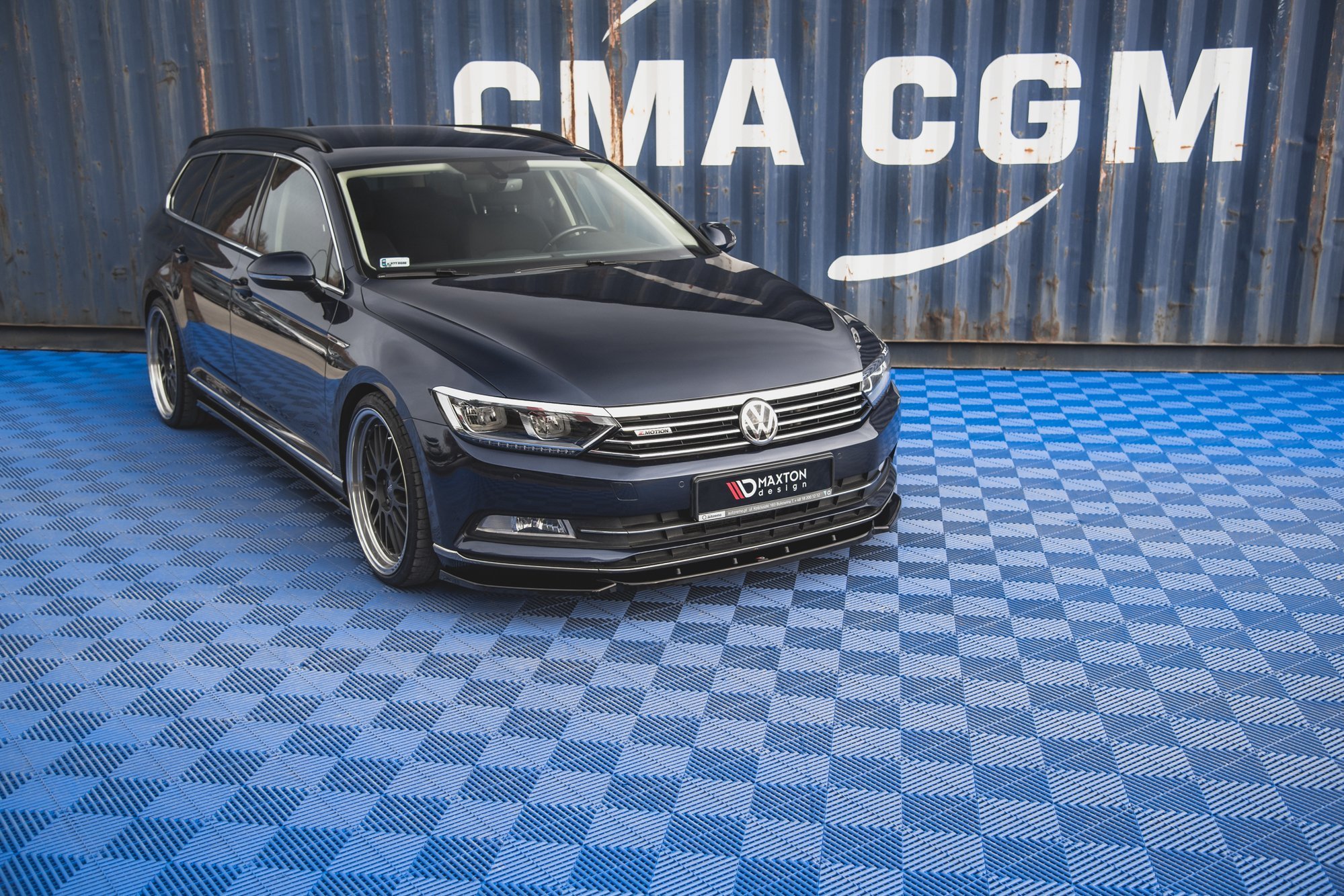 Front Splitter V.1 VW Passat B8 (2014-2019) - 3