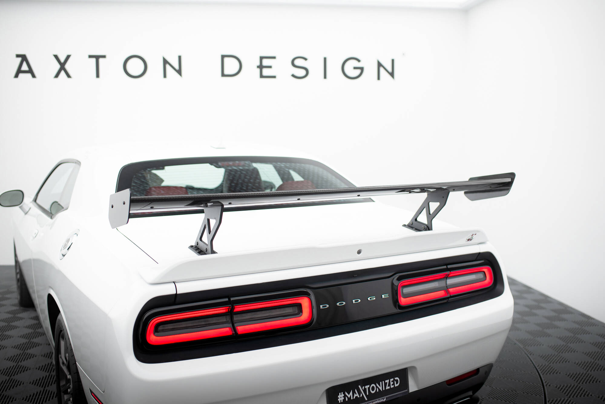 CARBON SPOILER SUITABLE FOR DODGE CHALLENGER MK3 – MAXTON DESIGN - 3