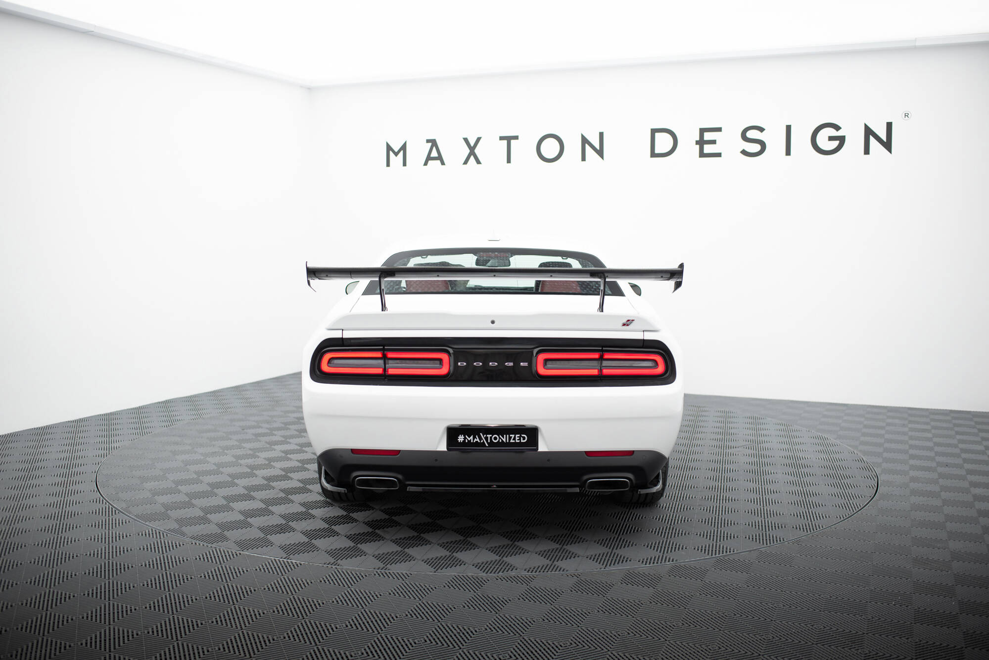 CARBON SPOILER SUITABLE FOR DODGE CHALLENGER MK3 – MAXTON DESIGN - 2