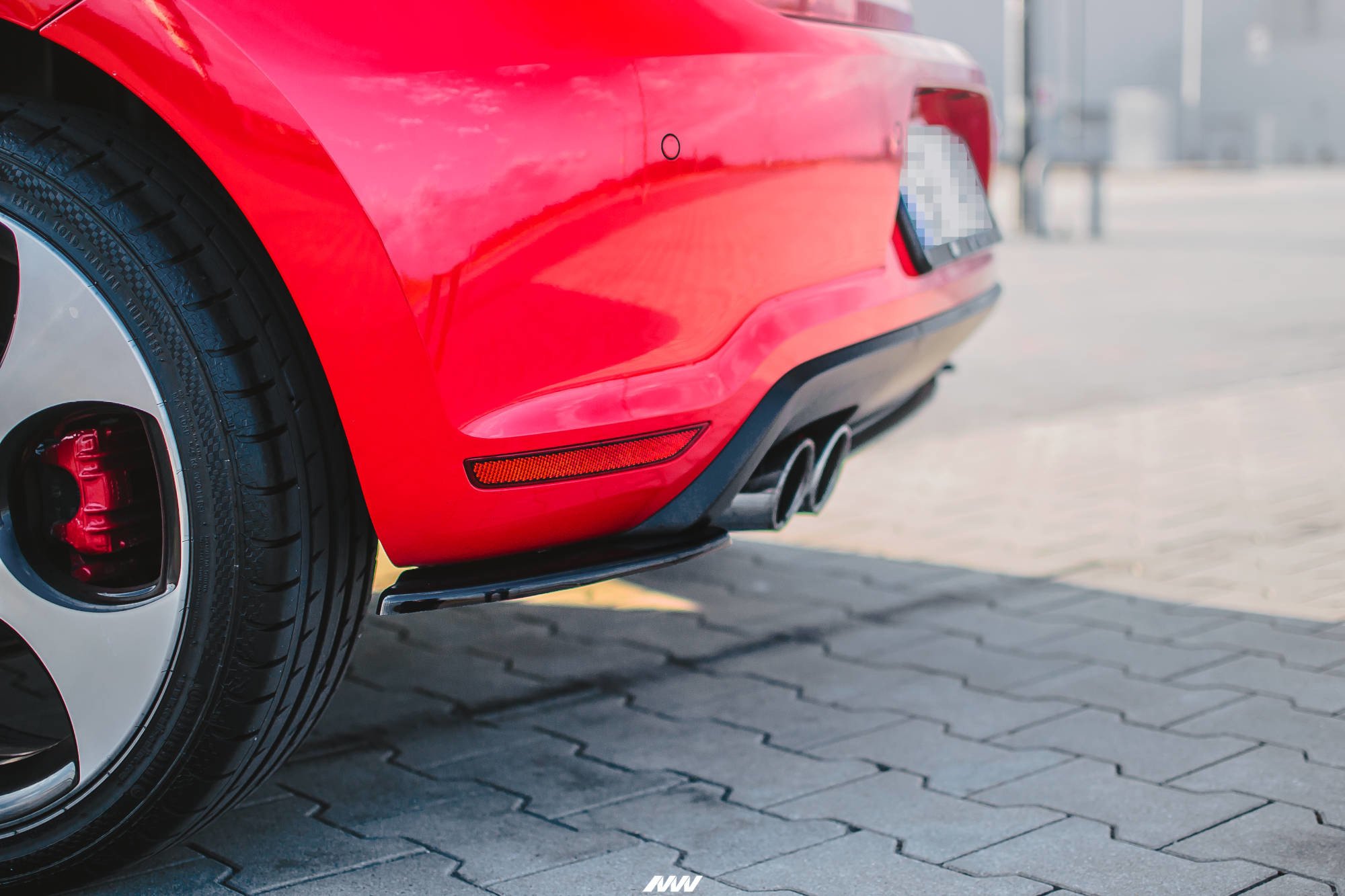 Rear Side Splitters Volkswagen Polo GTI Mk5 - 2