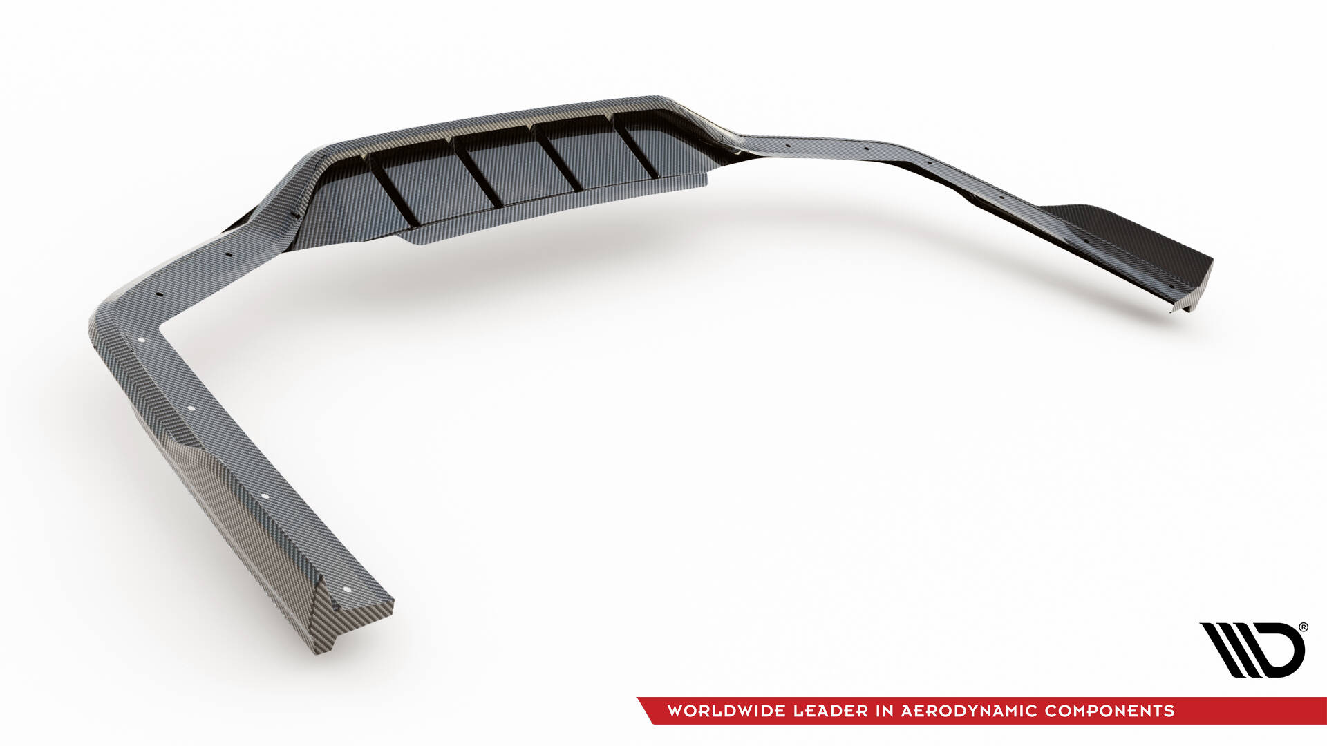 PREPREG CARBON FIBER REAR SPLITTER SUITABLE FOR BMW 7 M-PACK G11 / G12 FACELIFT – MAXTON DESIGN - 5