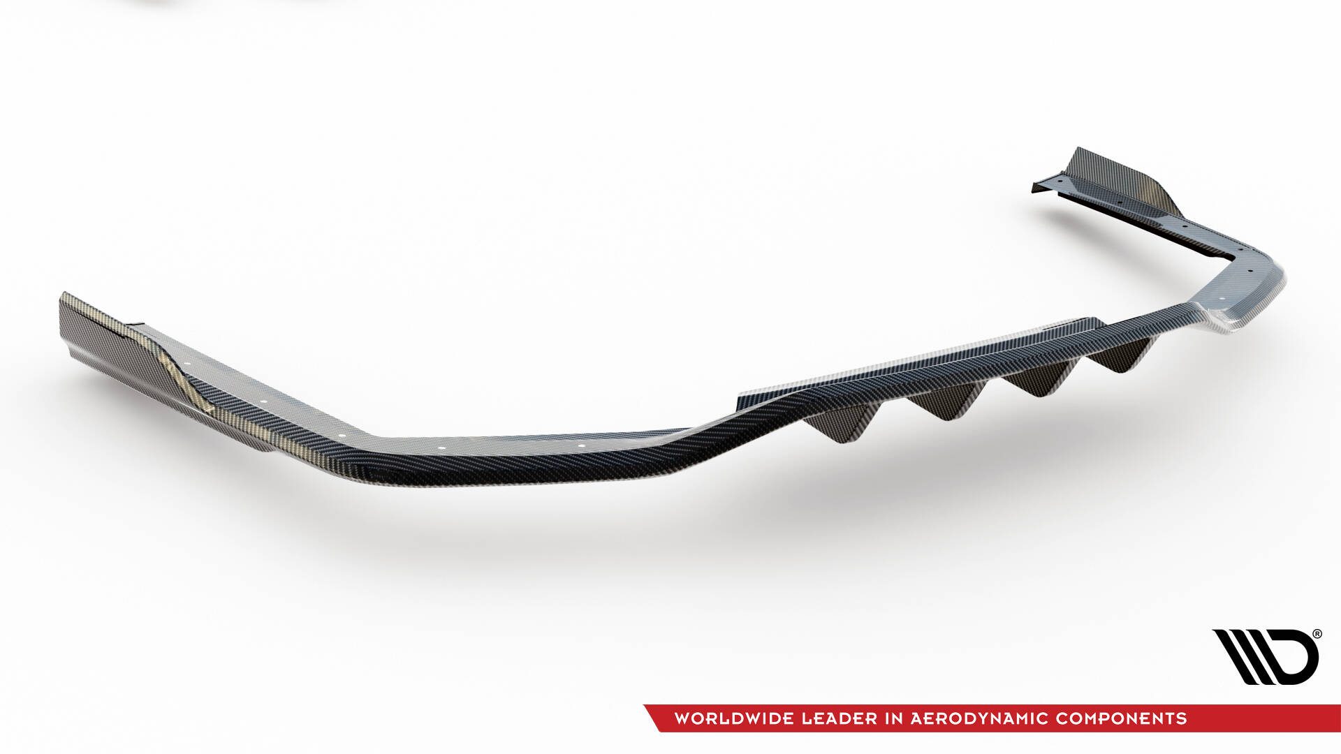 PREPREG CARBON FIBER REAR SPLITTER SUITABLE FOR BMW 7 M-PACK G11 / G12 FACELIFT – MAXTON DESIGN - 2