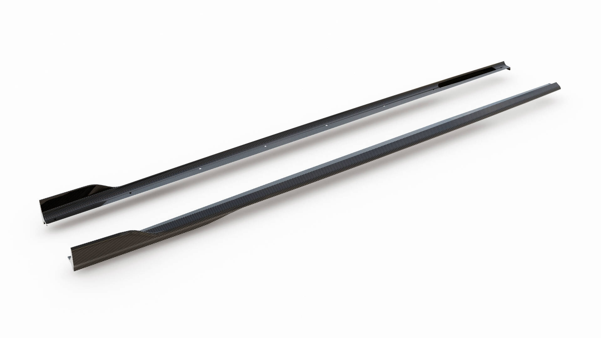 PREPREG CARBON FIBER SIDE SKIRTS SUITABLE FOR BMW 7 M-PACK G11 FACELIFT – MAXTON DESIGN - 2