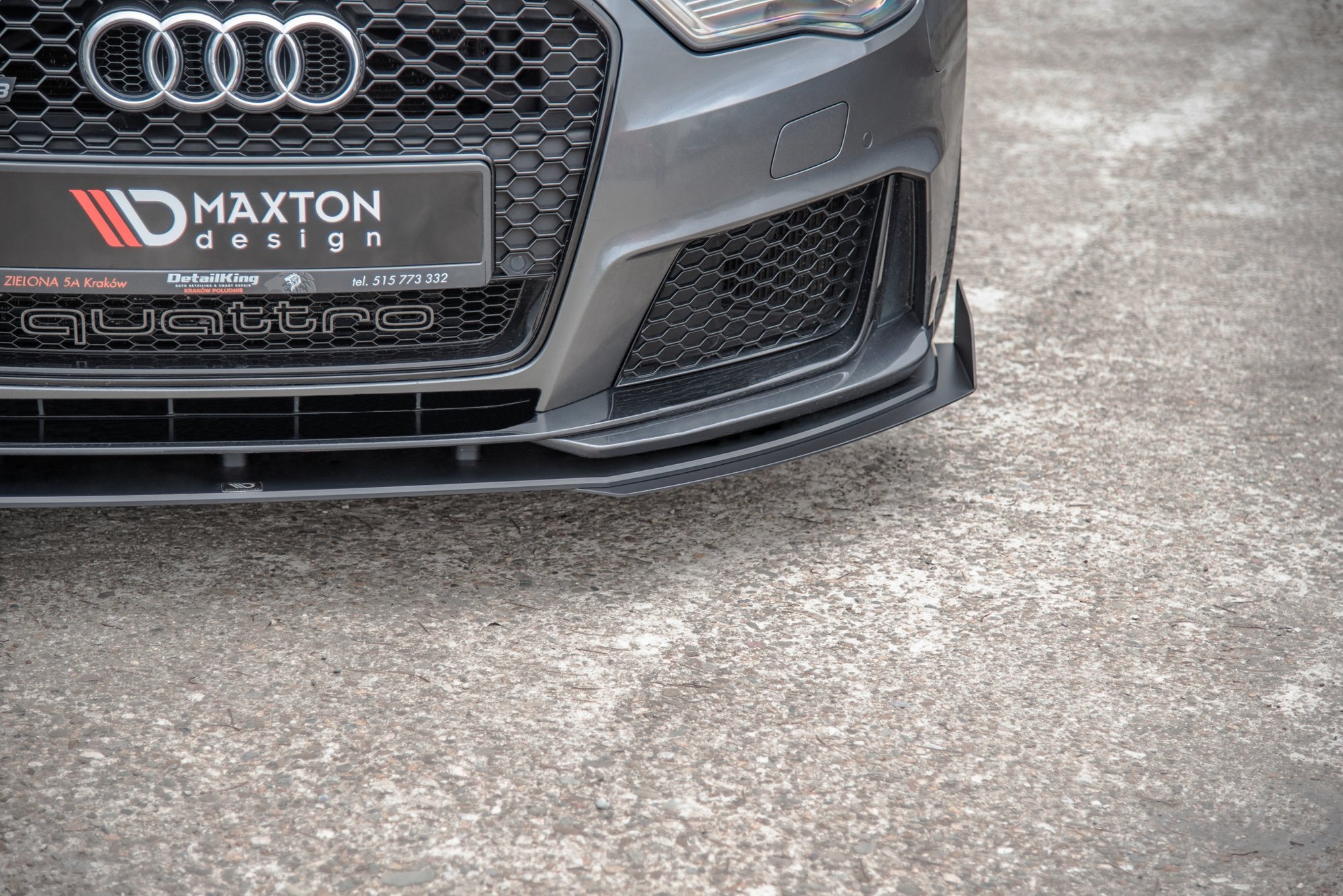 Front Splitter Flaps Audi RS3 8V Sportback (2015-2016) - 4