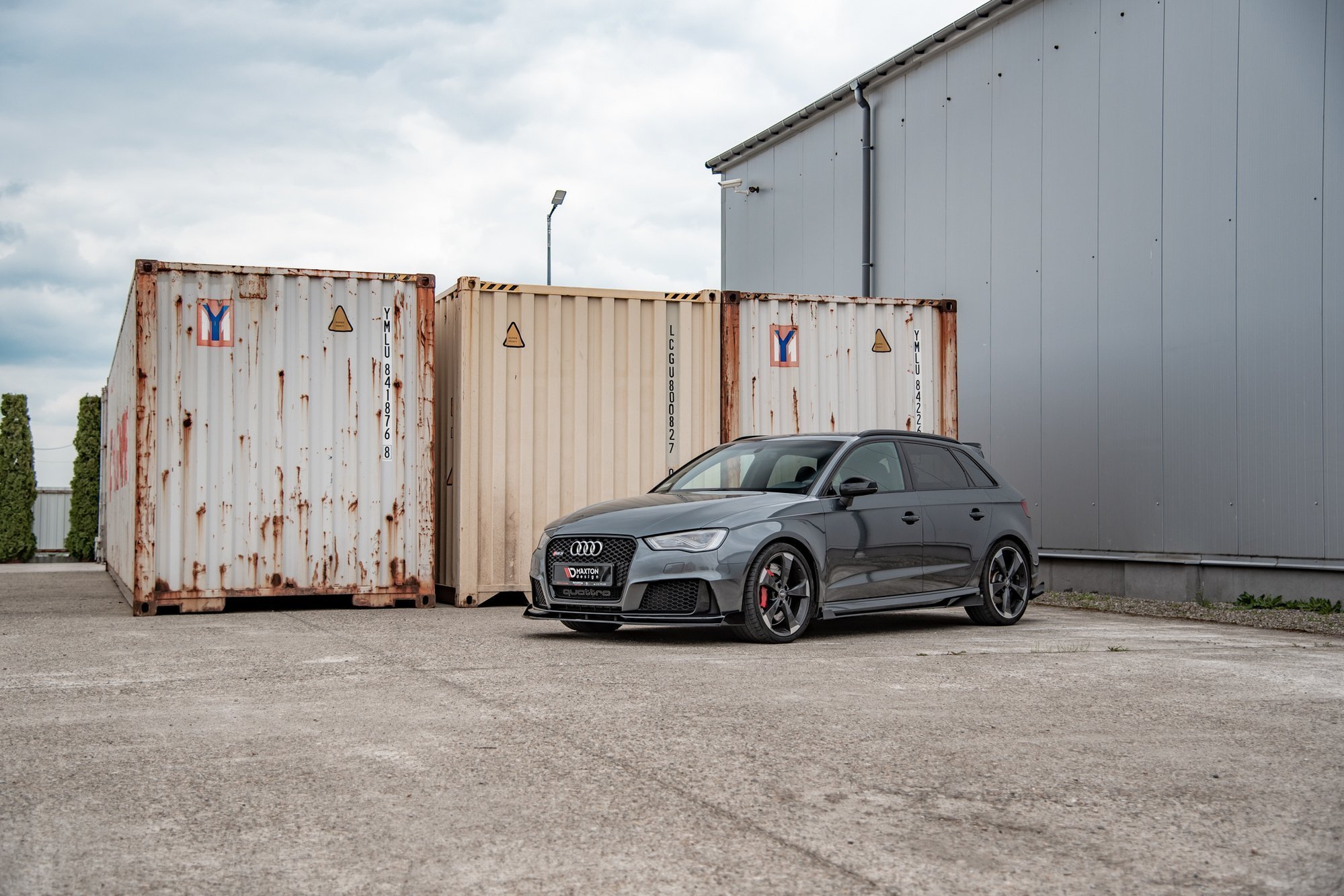 Front Splitter Flaps Audi RS3 8V Sportback (2015-2016) - 7