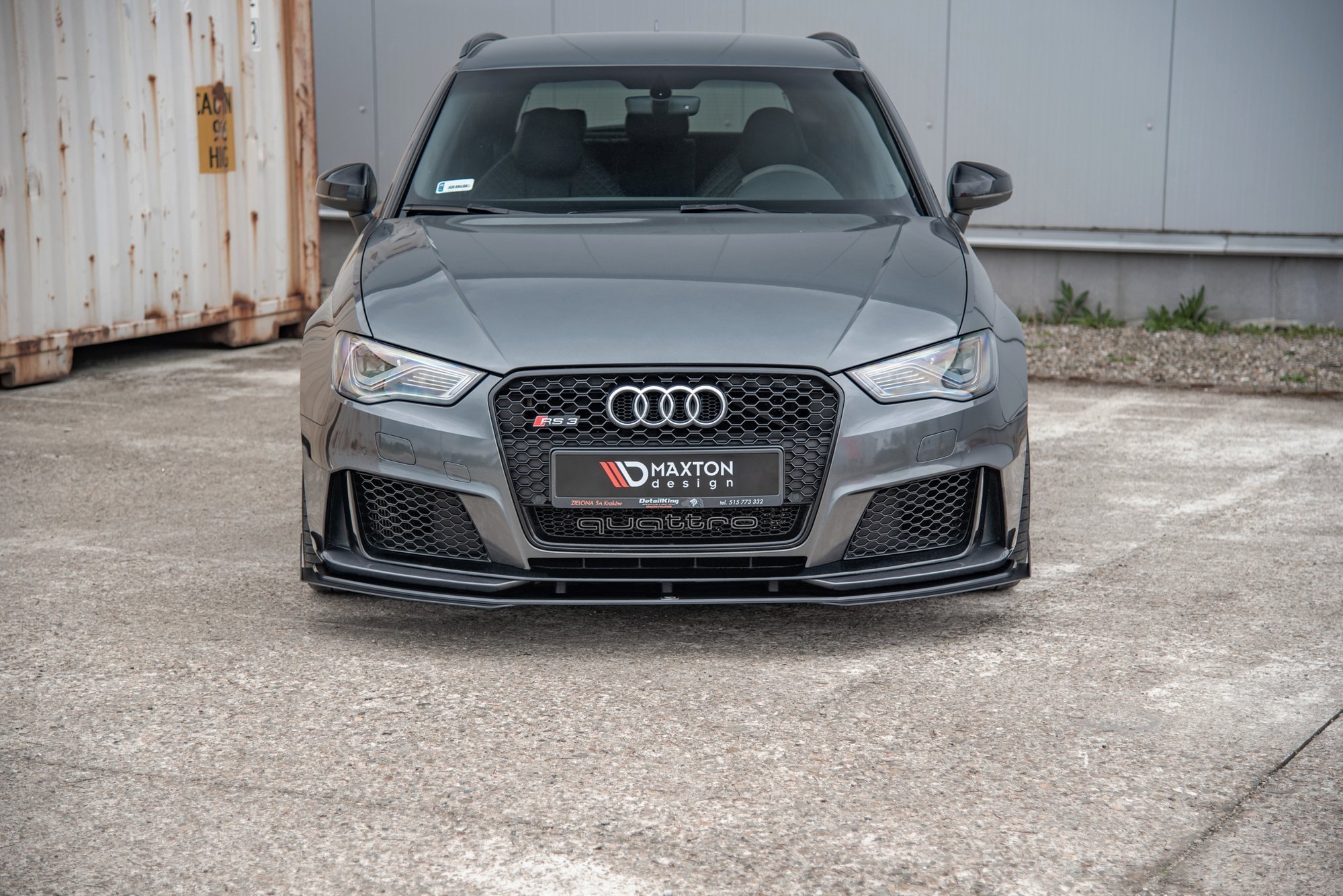 Front Splitter Flaps Audi RS3 8V Sportback (2015-2016) - 2