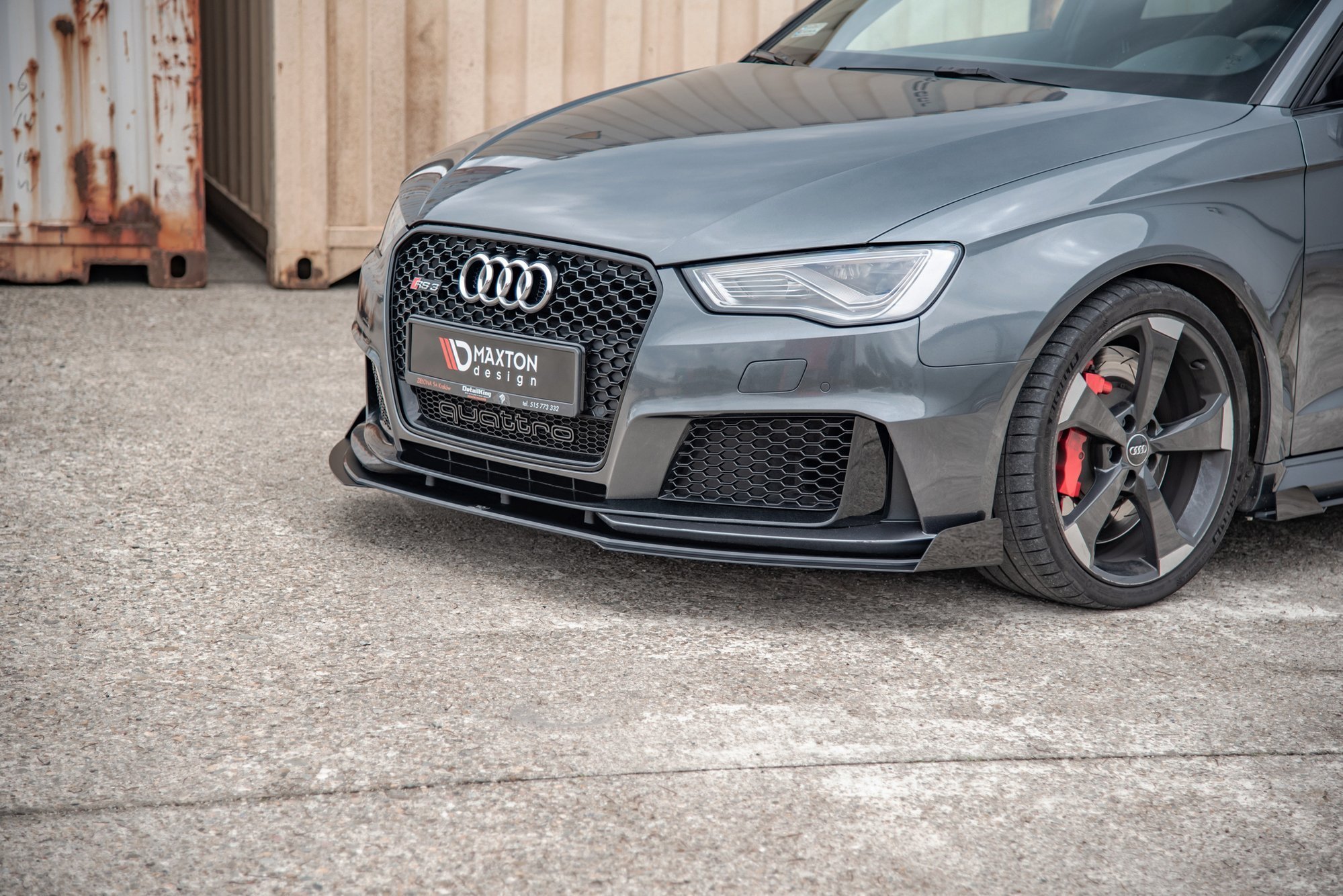 Front Splitter Flaps Audi RS3 8V Sportback (2015-2016) - 3