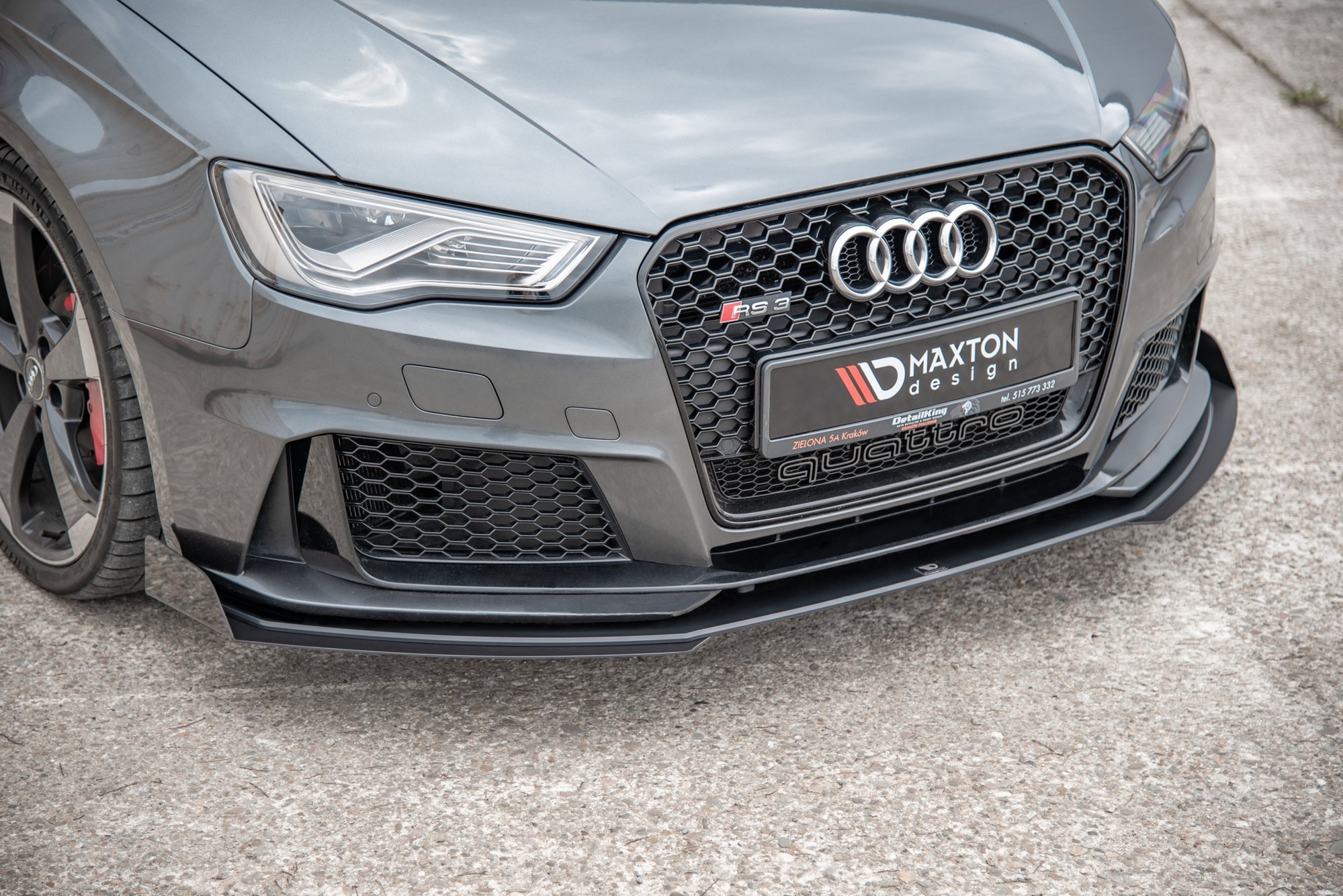 Front Splitter Flaps Audi RS3 8V Sportback (2015-2016) - 5