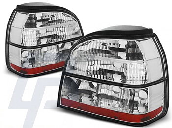 TAILLIGHTS VW GOLF 3 09.91-08.97 CRYSTAL WHITE