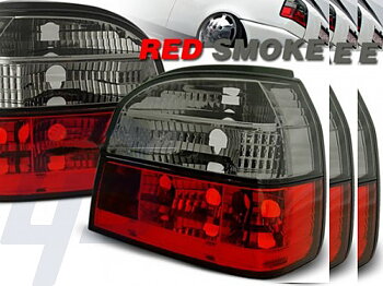TAILLIGHTS VW GOLF 3 09.91-08.97 RED SMOKE
