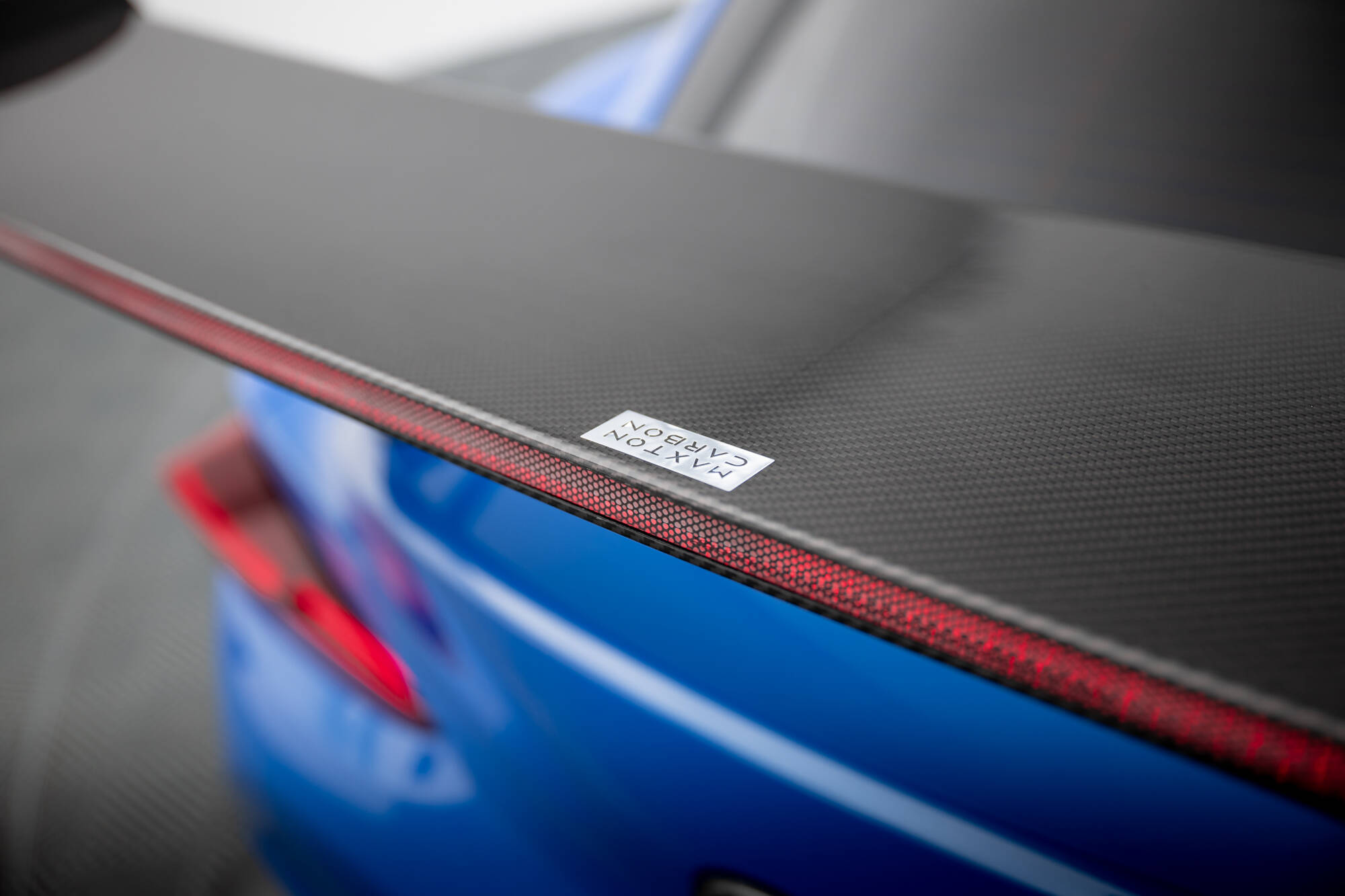 CARBON SPOILER WITH EXTERNAL BRACKETS UPRIGHTS + LED SUITABLE FOR TOYOTA SUPRA MK5 – MAXTON DESIGN - 4
