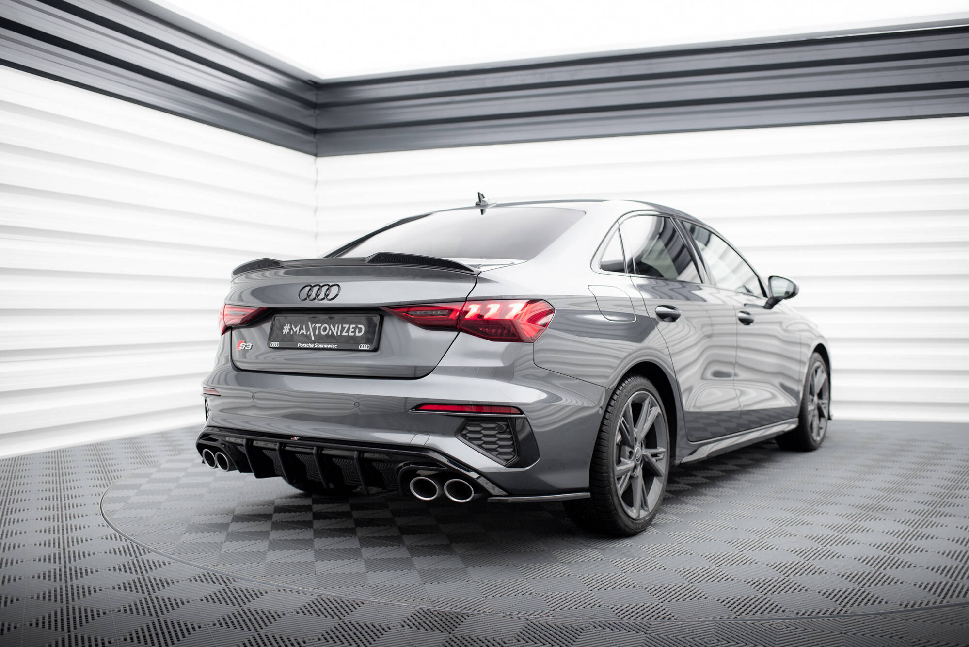 Spoiler CAP 3D Audi A3 / A3 S-Line / S3 / RS3 Sedan 8Y - 6