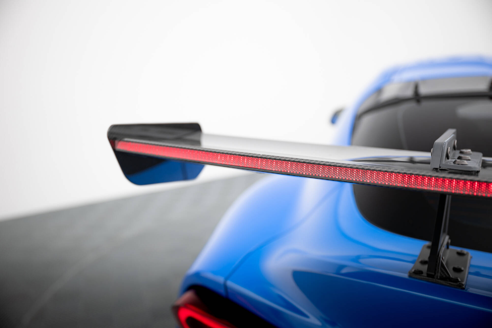 CARBON SPOILER WITH UPPER SWAN MOUNTING + LED SUITABLE FOR TOYOTA SUPRA MK5 – MAXTON DESIGN - 20
