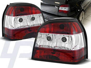 TAILLIGHTS VW GOLF 3 09.91-08.97 RED WHITE