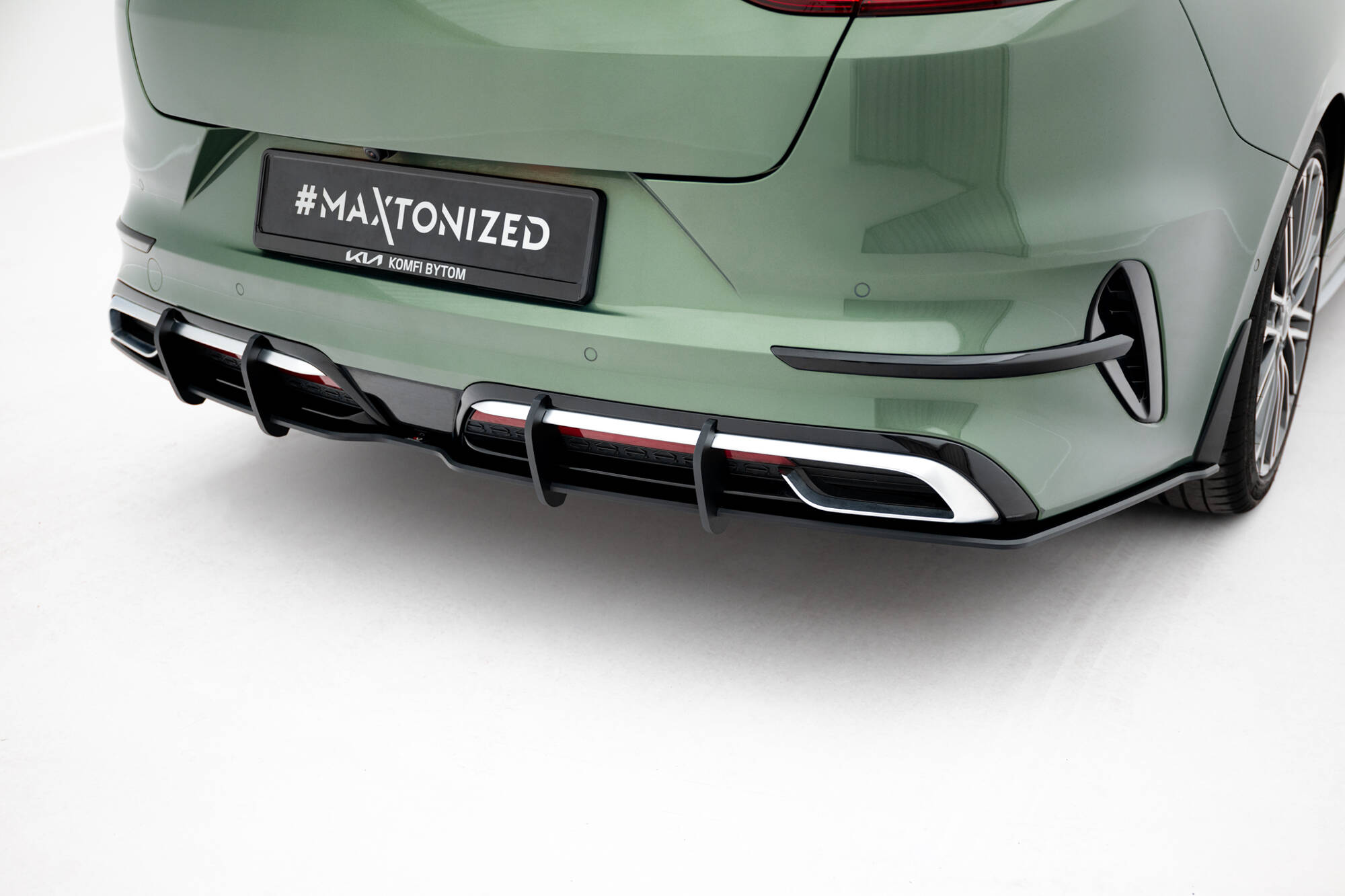 STREET PRO REAR DIFFUSER SUITABLE FOR KIA PROCEED GT-LINE MK1 FACELIFT – MAXTON DESIGN - 3