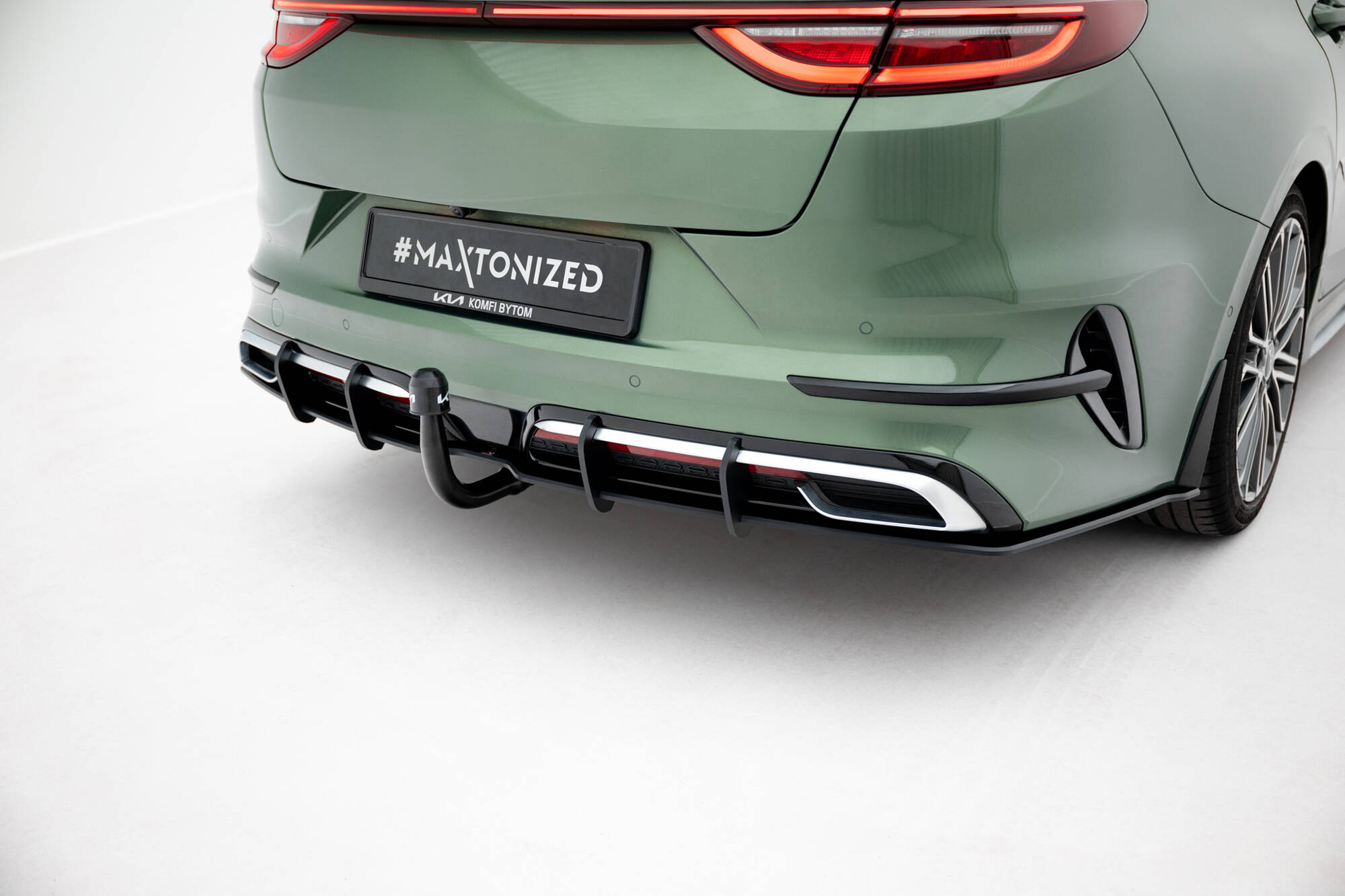 STREET PRO REAR DIFFUSER SUITABLE FOR KIA PROCEED GT-LINE MK1 FACELIFT – MAXTON DESIGN - 8