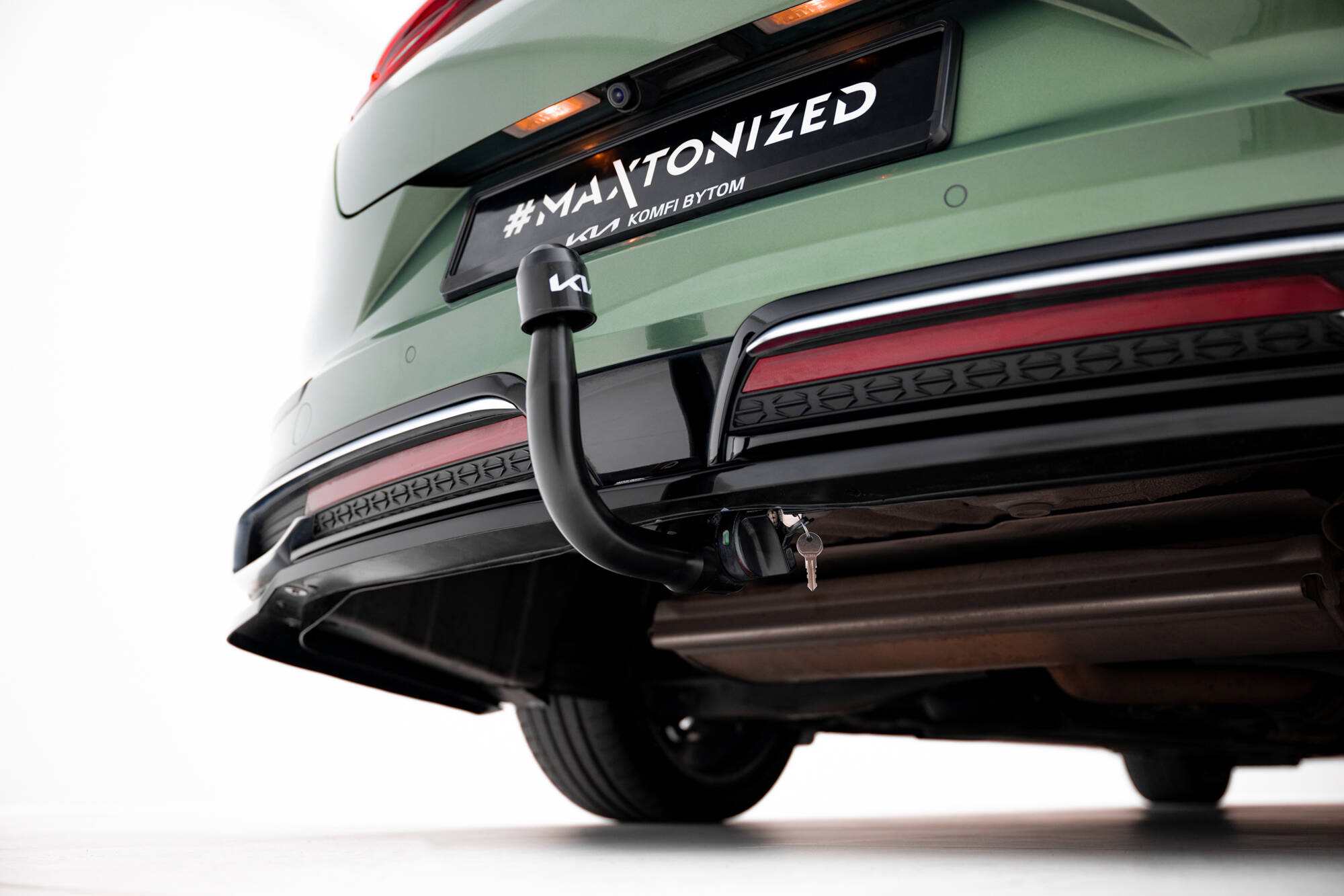 REAR SPLITTER (WITH VERTICAL BARS) SUITABLE FOR KIA PROCEED GT-LINE MK1 FACELIFT – MAXTON DESIGN - 3