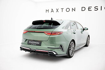 REAR SPLITTER (WITH VERTICAL BARS) SUITABLE FOR KIA PROCEED GT-LINE MK1 FACELIFT – MAXTON DESIGN