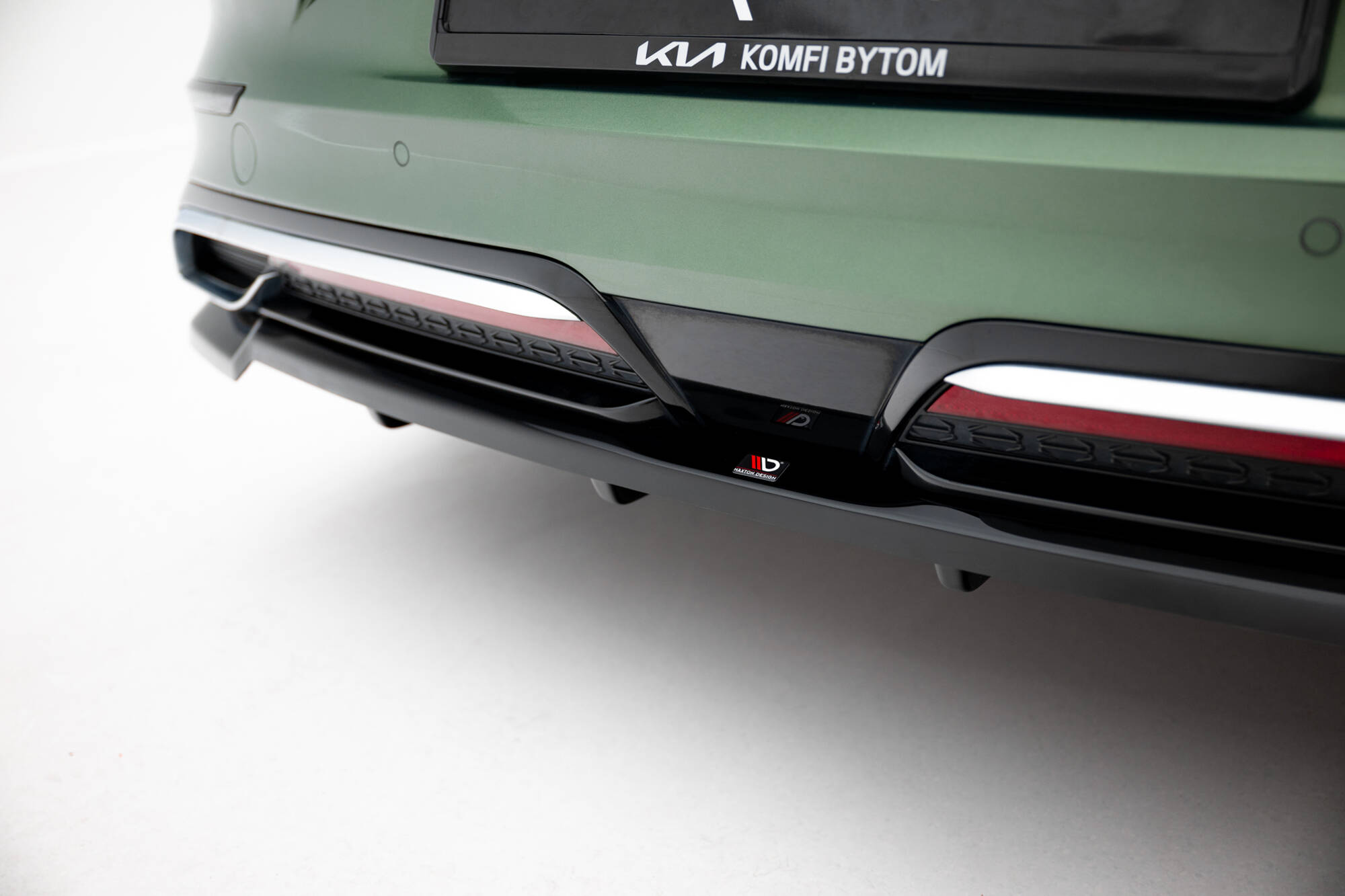 REAR SPLITTER (WITH VERTICAL BARS) SUITABLE FOR KIA PROCEED GT-LINE MK1 FACELIFT – MAXTON DESIGN - 7