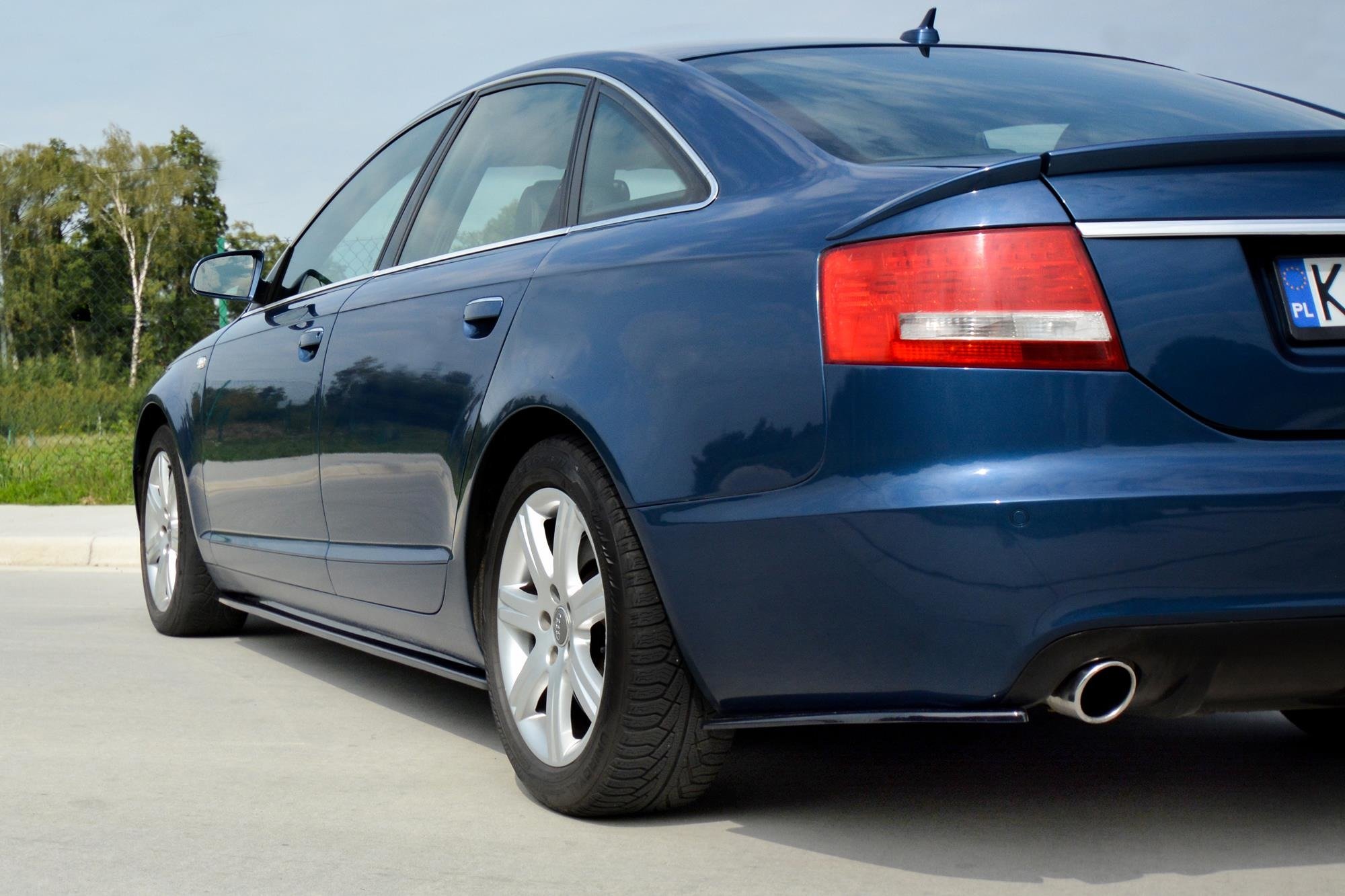 Side Skirts Splitters Audi A6 C6 S-line Pre-facelift (2004-2008) - 5