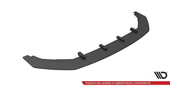 STREET PRO FRONT SPLITTER V.2 SUITABLE FOR VOLKSWAGEN GOLF R MK7 – MAXTON DESIGN