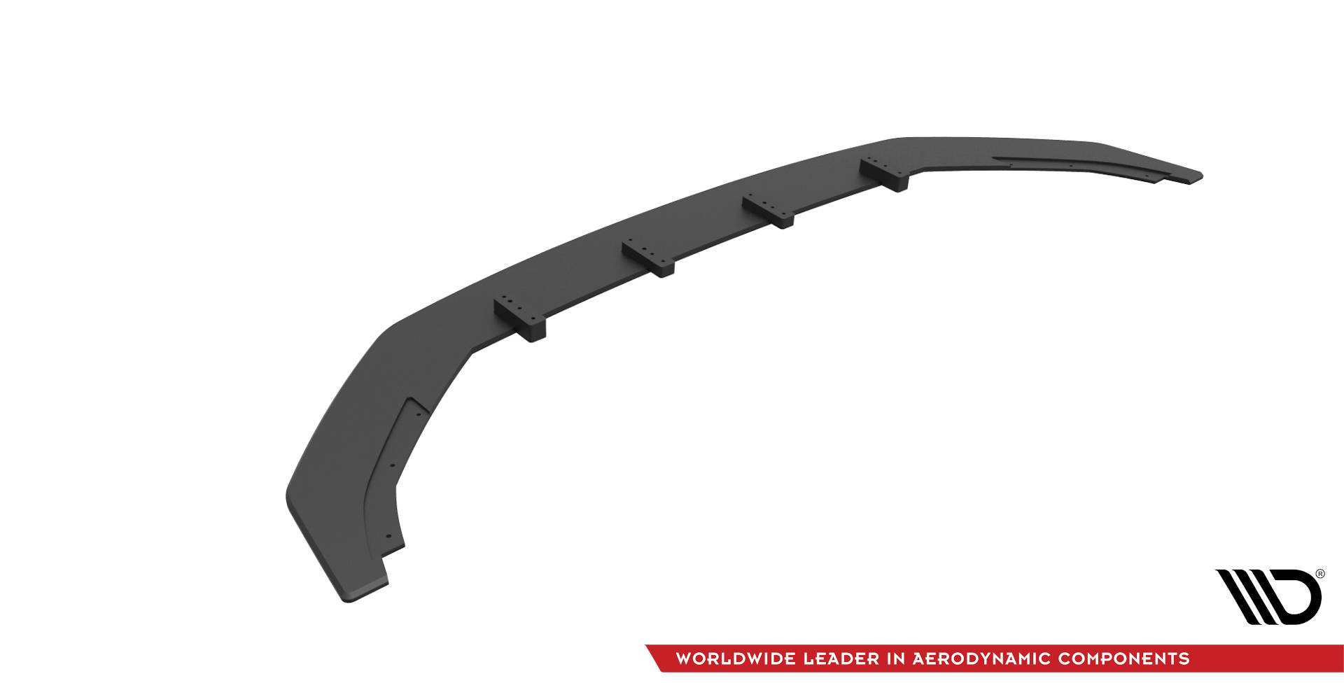 STREET PRO FRONT SPLITTER V.2 SUITABLE FOR VOLKSWAGEN GOLF R MK7 – MAXTON DESIGN - 3
