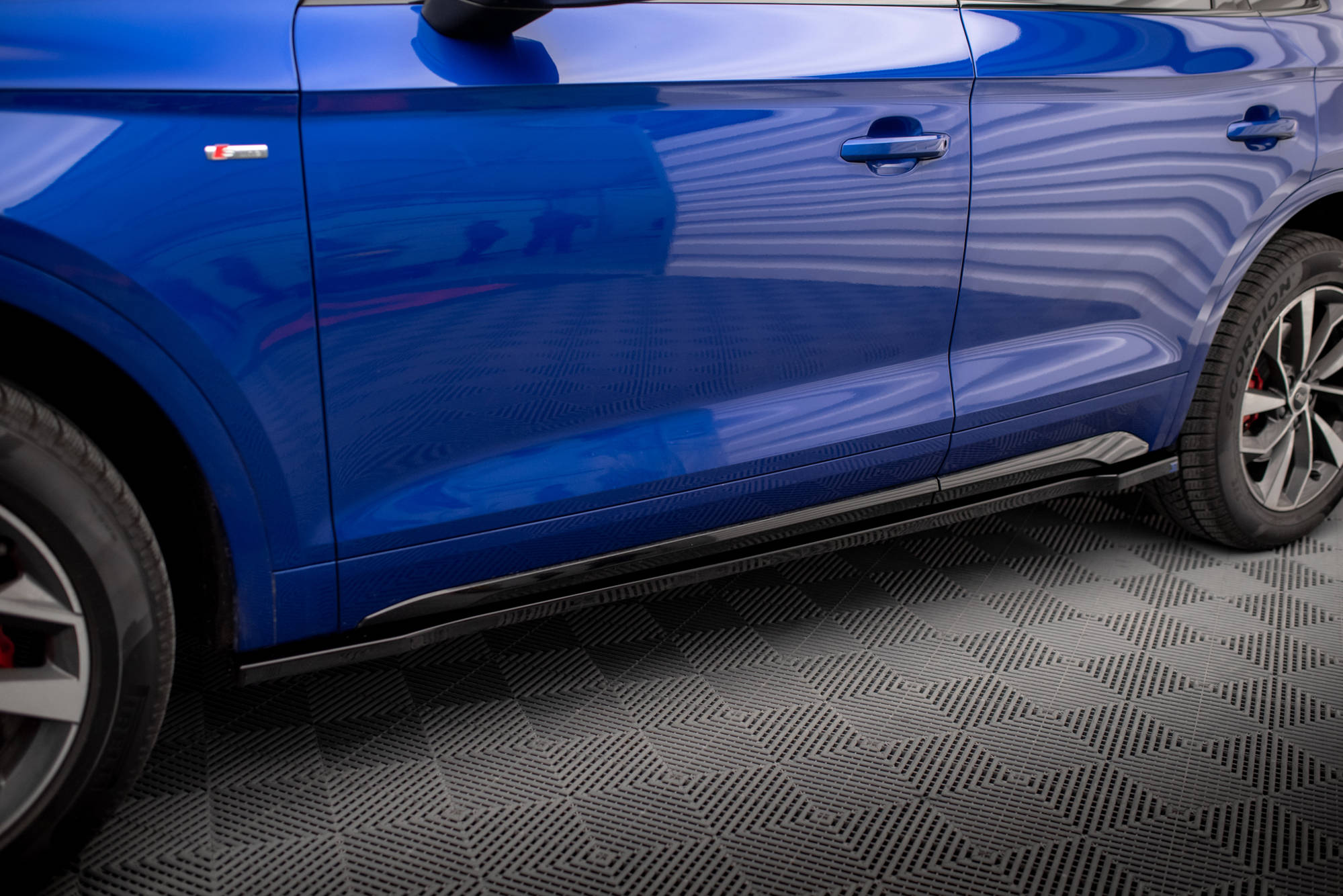 Side Skirts Diffusers Audi SQ5 / Q5 S-Line SUV / Sportback Mk2 Facelift - 4