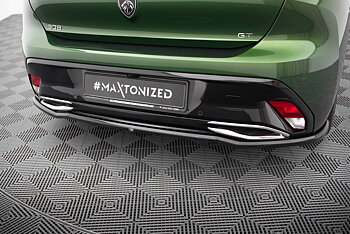 REAR SPLITTER (WITH VERTICAL BARS) SUITABLE FOR PEUGEOT 308 GT HATCHBACK MK3 – MAXTON DESIGN