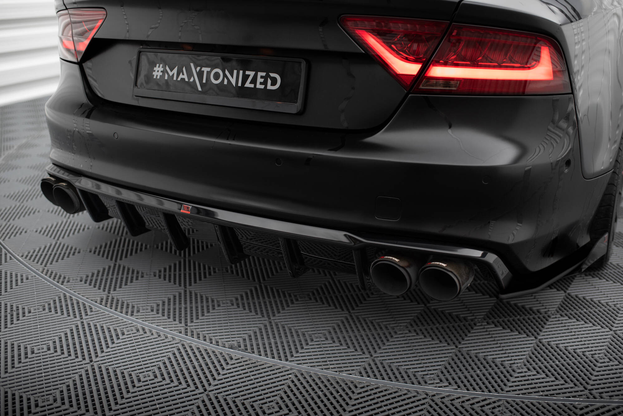 REAR VALANCE SUITABLE FOR AUDI S7 C7 – MAXTON DESIGN - 2